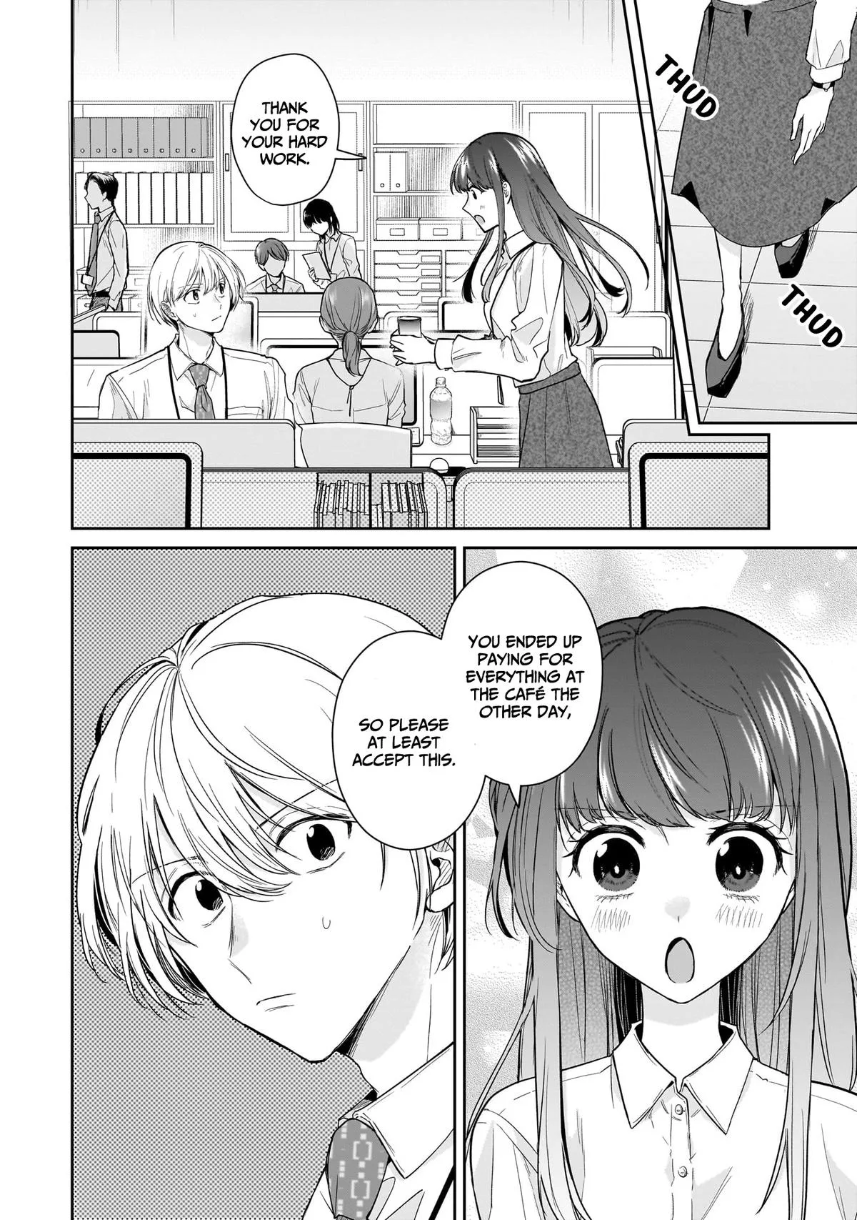 Misato-san is a Bit Cold Towards Her Boss Who Pampers - Chapter 19 - Page 18