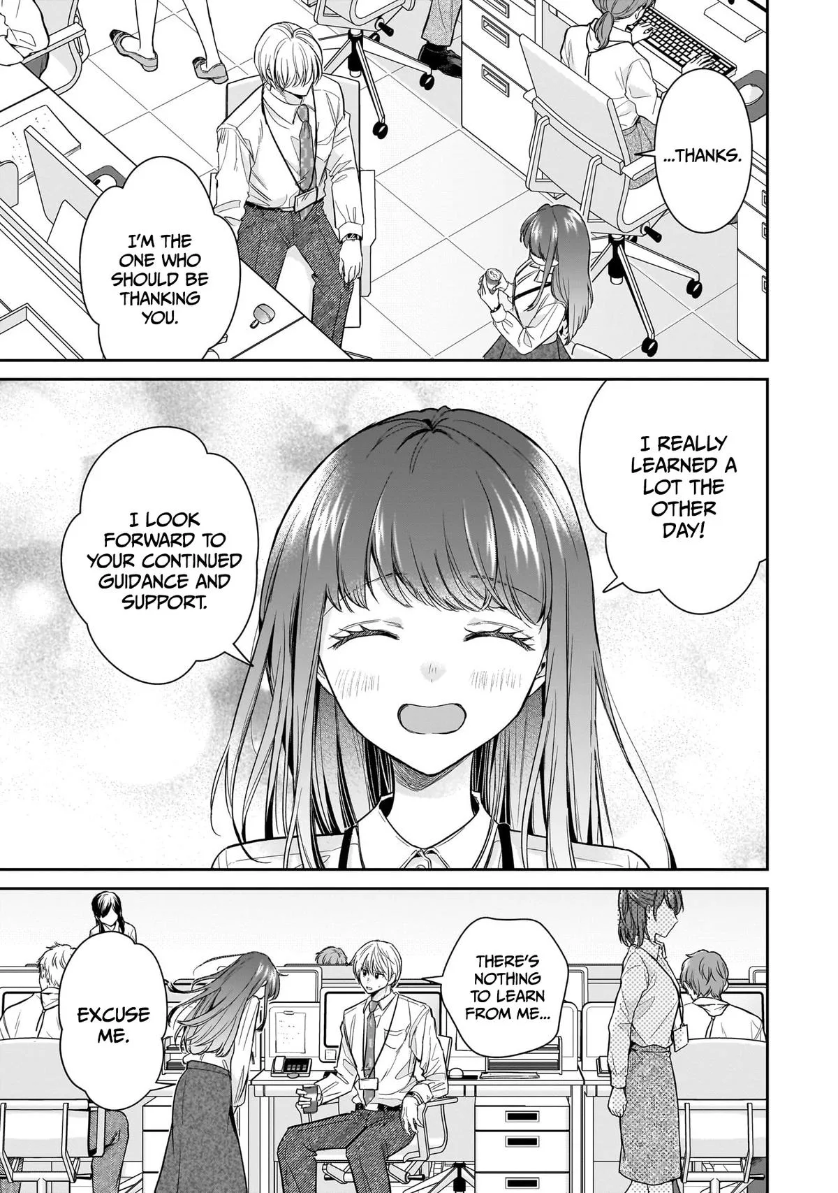 Misato-san is a Bit Cold Towards Her Boss Who Pampers - Chapter 19 - Page 19