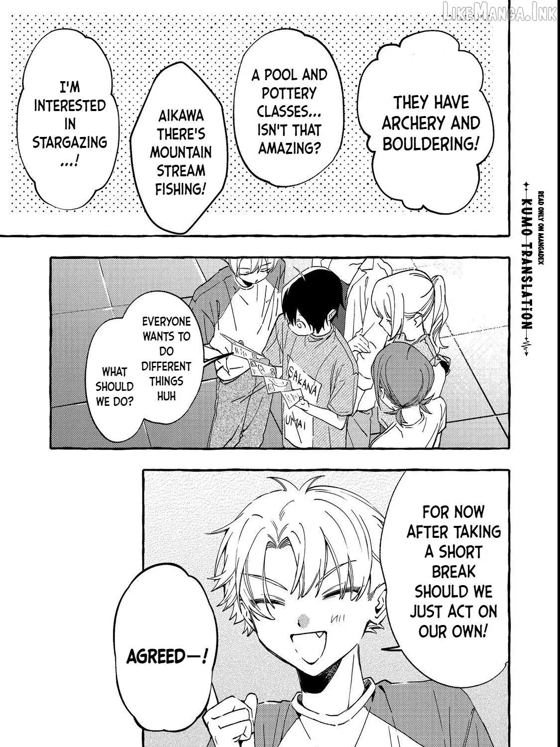 The School's Madonna, Watanabe-san, for Some Reason Asks My Schedule Every Week - Chapter 12.1 - Page 17