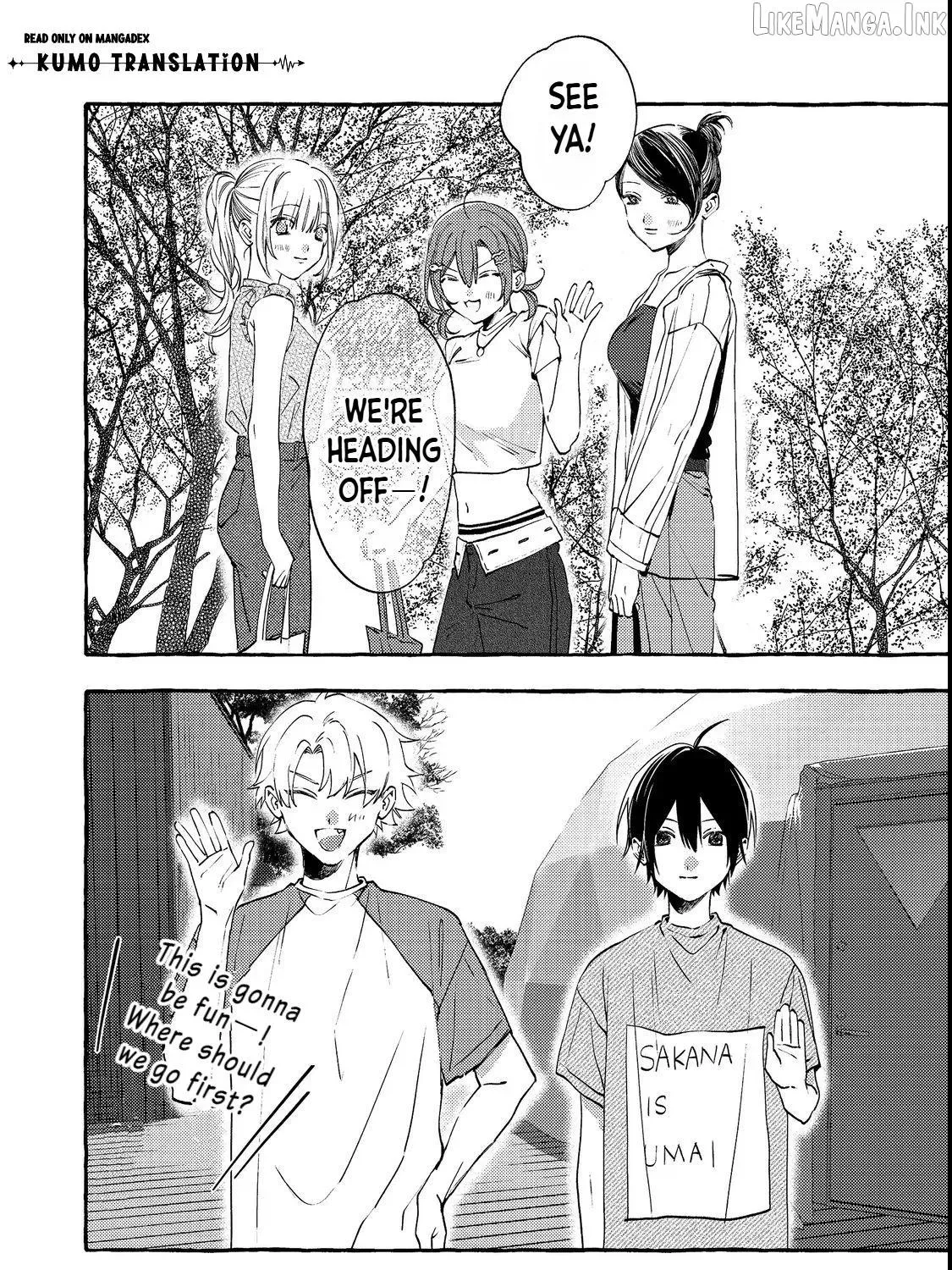 The School's Madonna, Watanabe-san, for Some Reason Asks My Schedule Every Week - Chapter 12.1 - Page 19