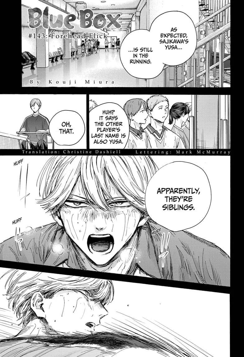 Blue Box - Chapter 143 - Page 1