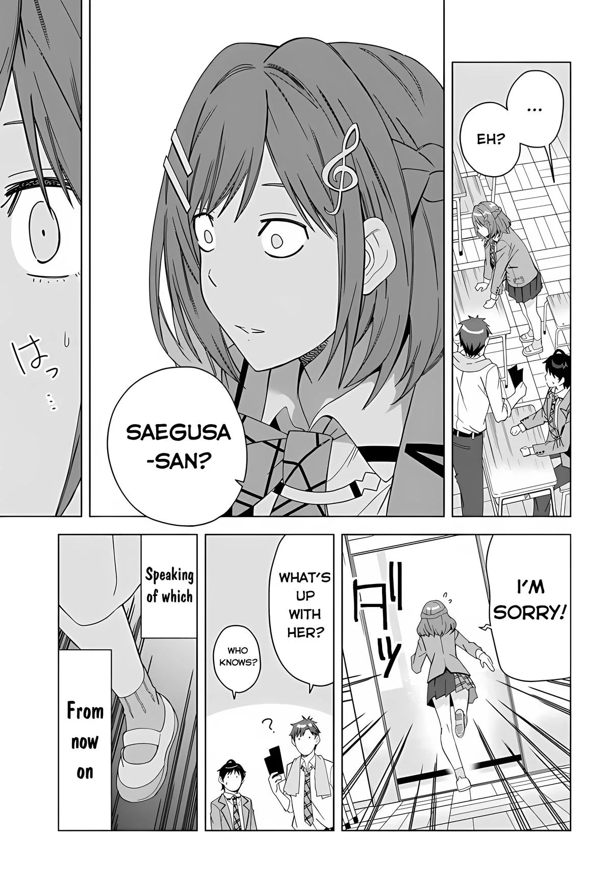 The Idol Girl in My Class is Acting Suspiciously - Chapter 1 - Page 38