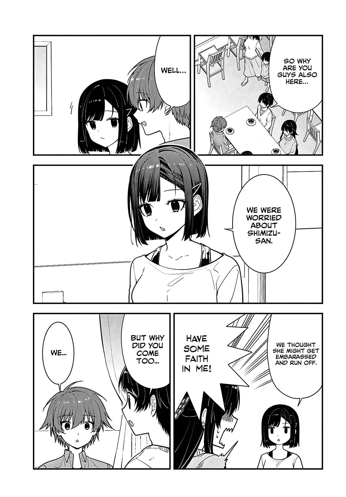 Tonari no Seki no Yankee Shimizu-san ga Kami o Kuroku Sometekita - Chapter 21 - Page 3