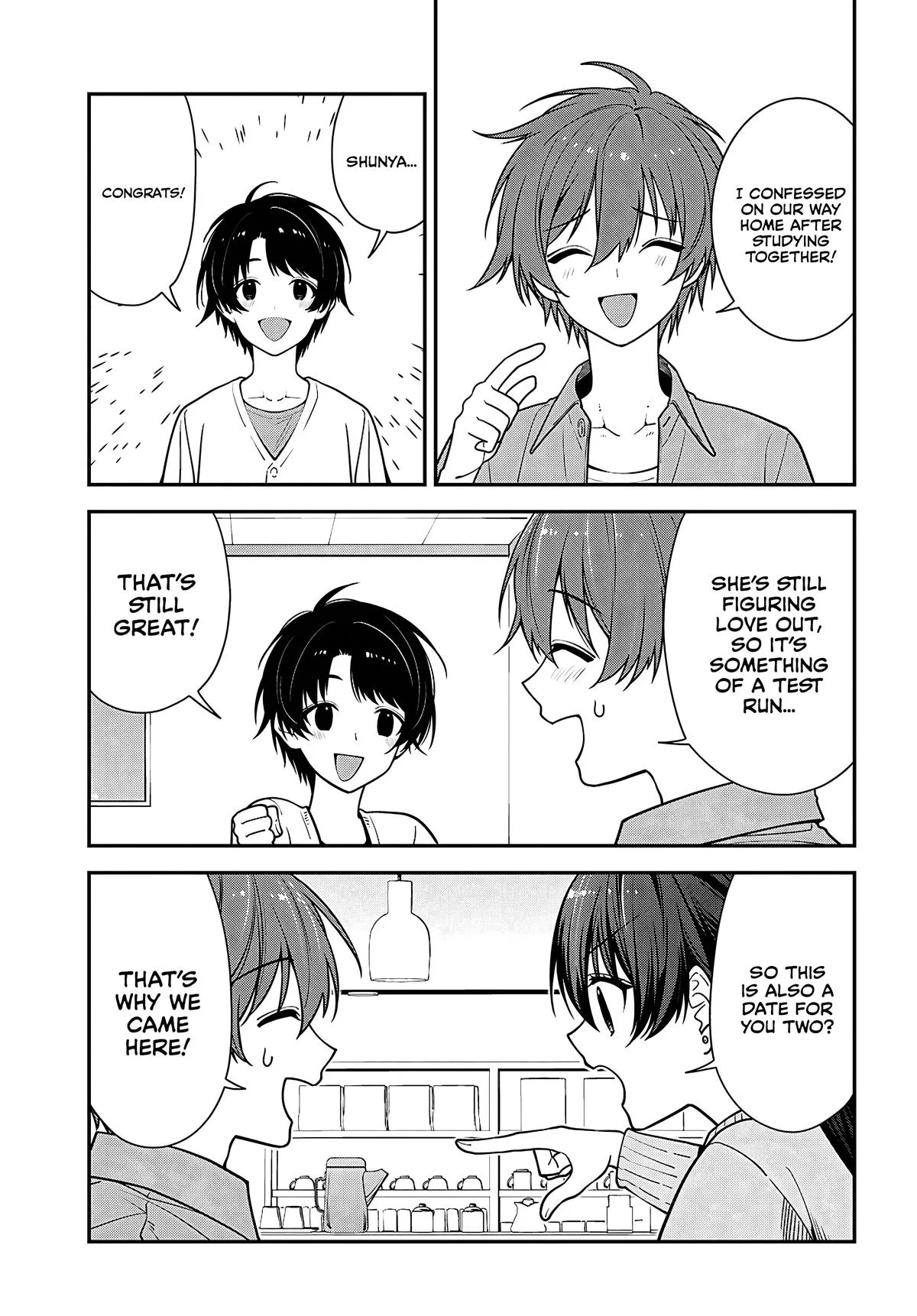 Tonari no Seki no Yankee Shimizu-san ga Kami o Kuroku Sometekita - Chapter 21 - Page 5