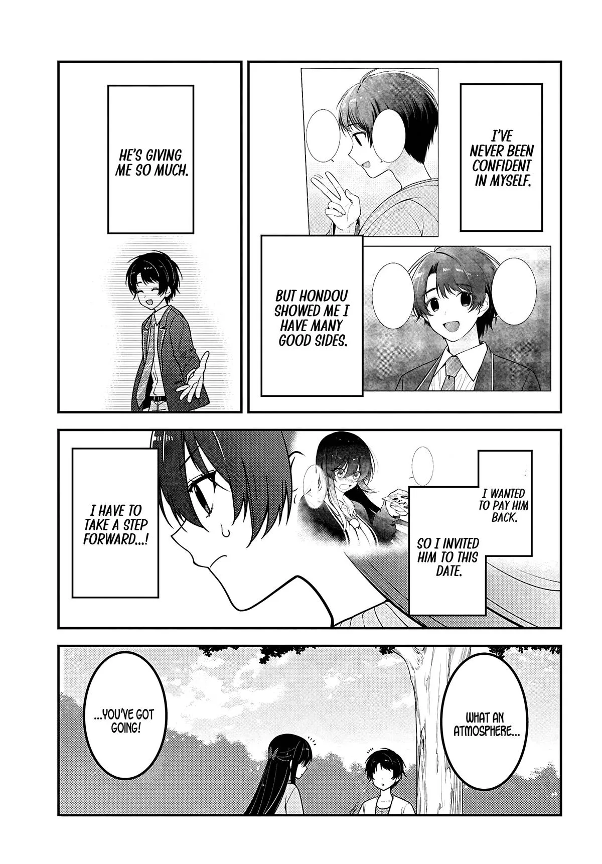 Tonari no Seki no Yankee Shimizu-san ga Kami o Kuroku Sometekita - Chapter 21 - Page 17