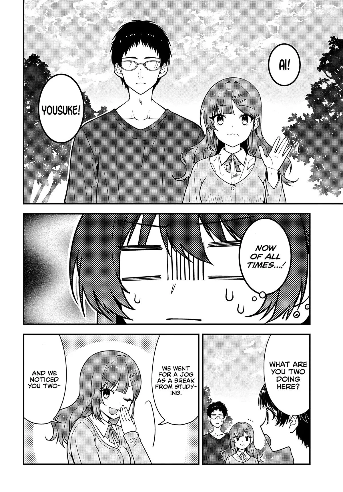 Tonari no Seki no Yankee Shimizu-san ga Kami o Kuroku Sometekita - Chapter 21 - Page 18