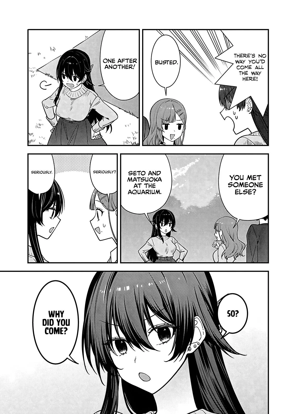 Tonari no Seki no Yankee Shimizu-san ga Kami o Kuroku Sometekita - Chapter 21 - Page 19