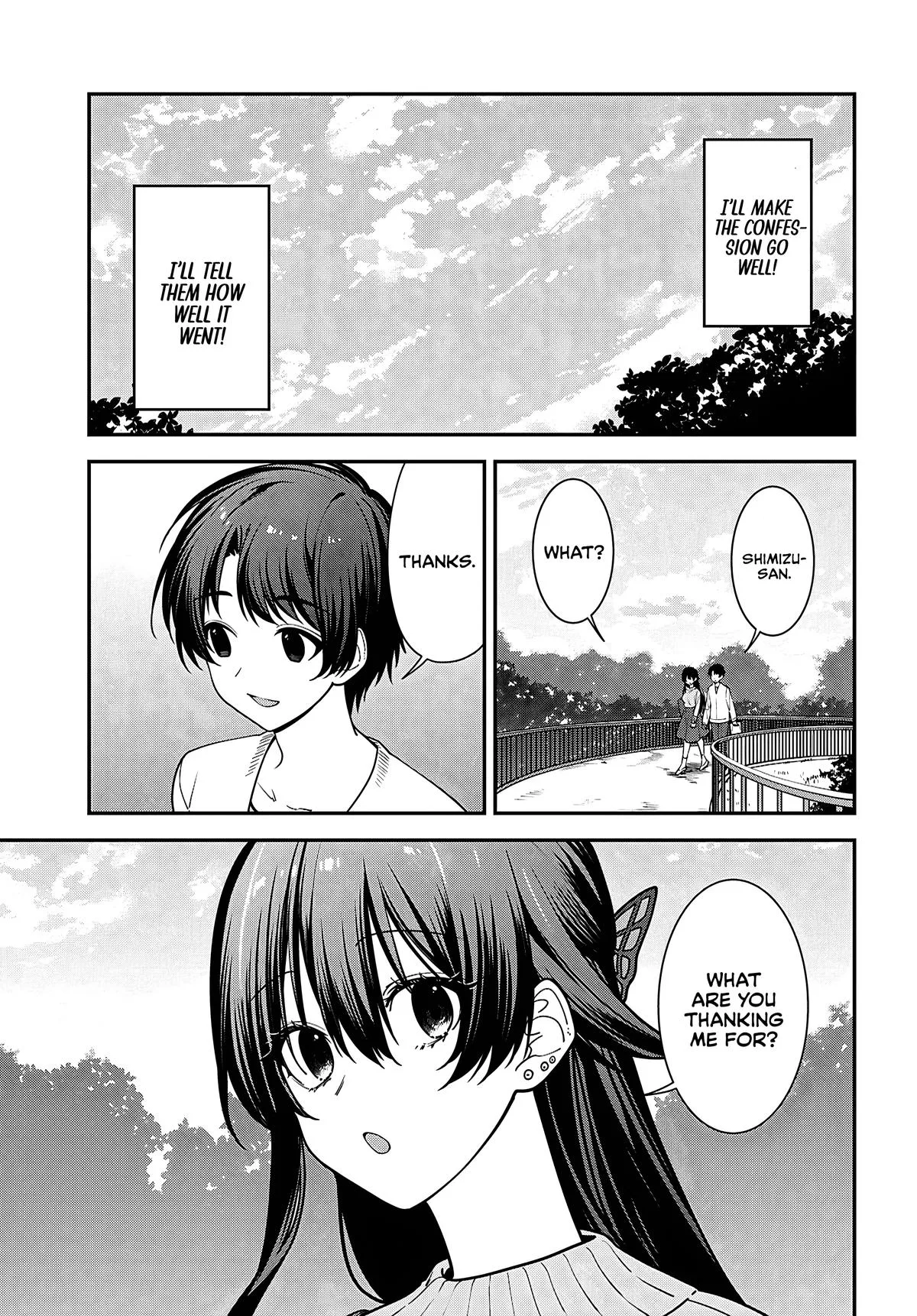 Tonari no Seki no Yankee Shimizu-san ga Kami o Kuroku Sometekita - Chapter 21 - Page 25