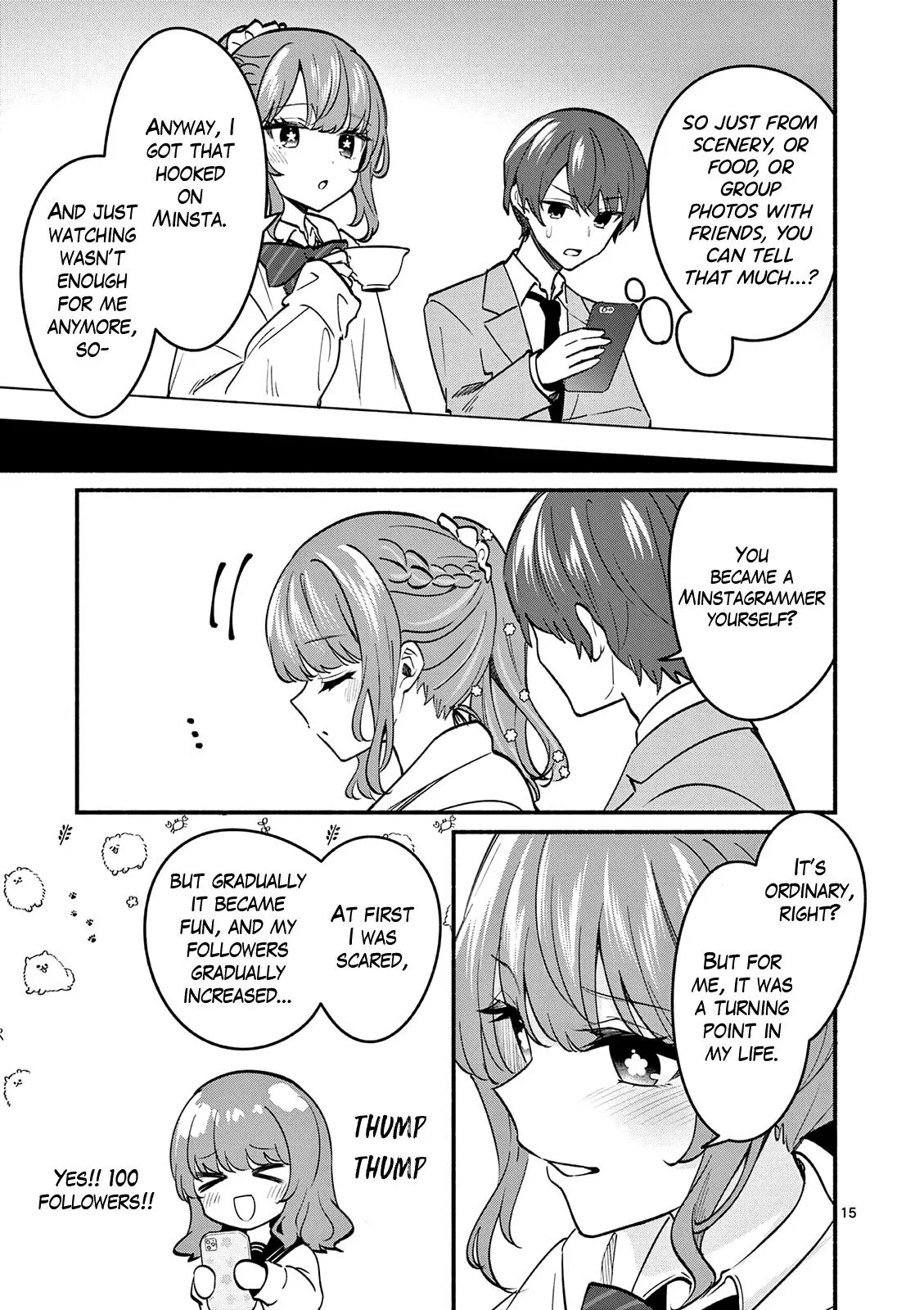Shiotaiou no Sato-san ga Ore ni dake Amai - Chapter 88 - Page 15