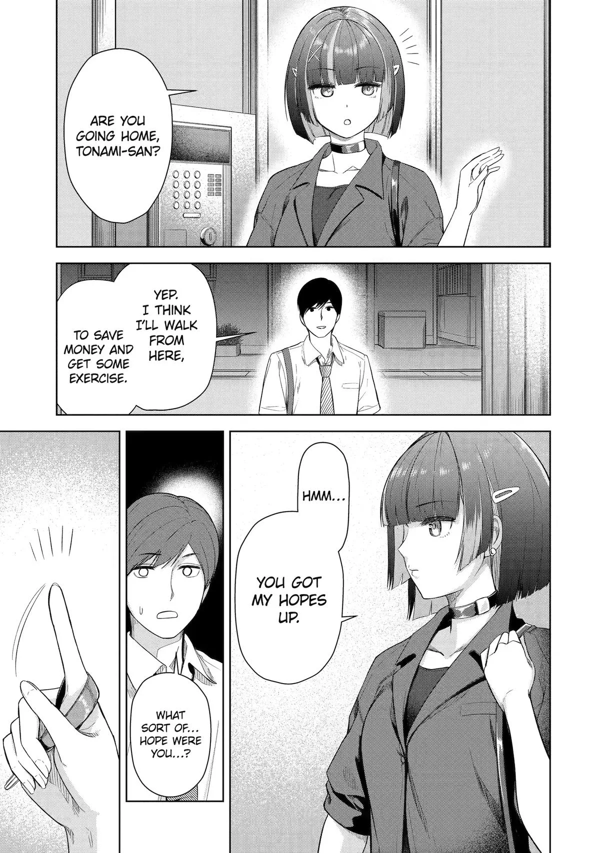 The Story of the Cool, Downer-type University Girl Beside Me at the Standing Bar - Chapter 11 - Page 7