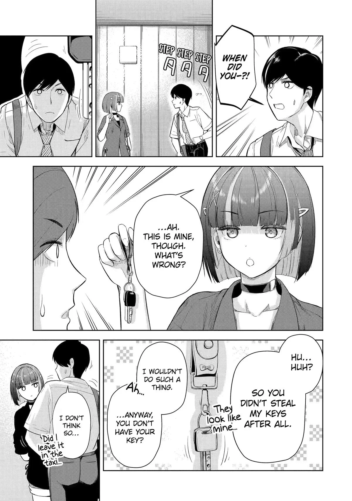 The Story of the Cool, Downer-type University Girl Beside Me at the Standing Bar - Chapter 11 - Page 9