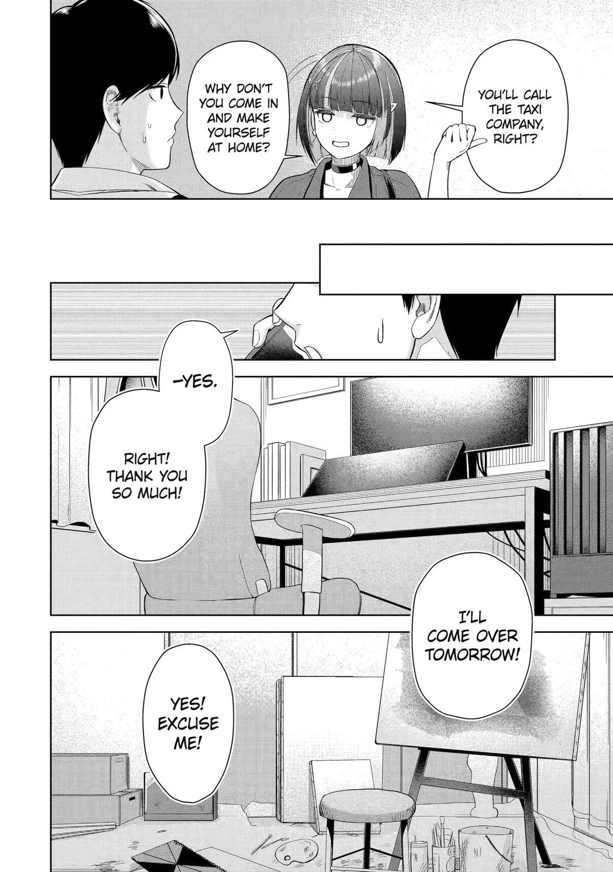 The Story of the Cool, Downer-type University Girl Beside Me at the Standing Bar - Chapter 11 - Page 10