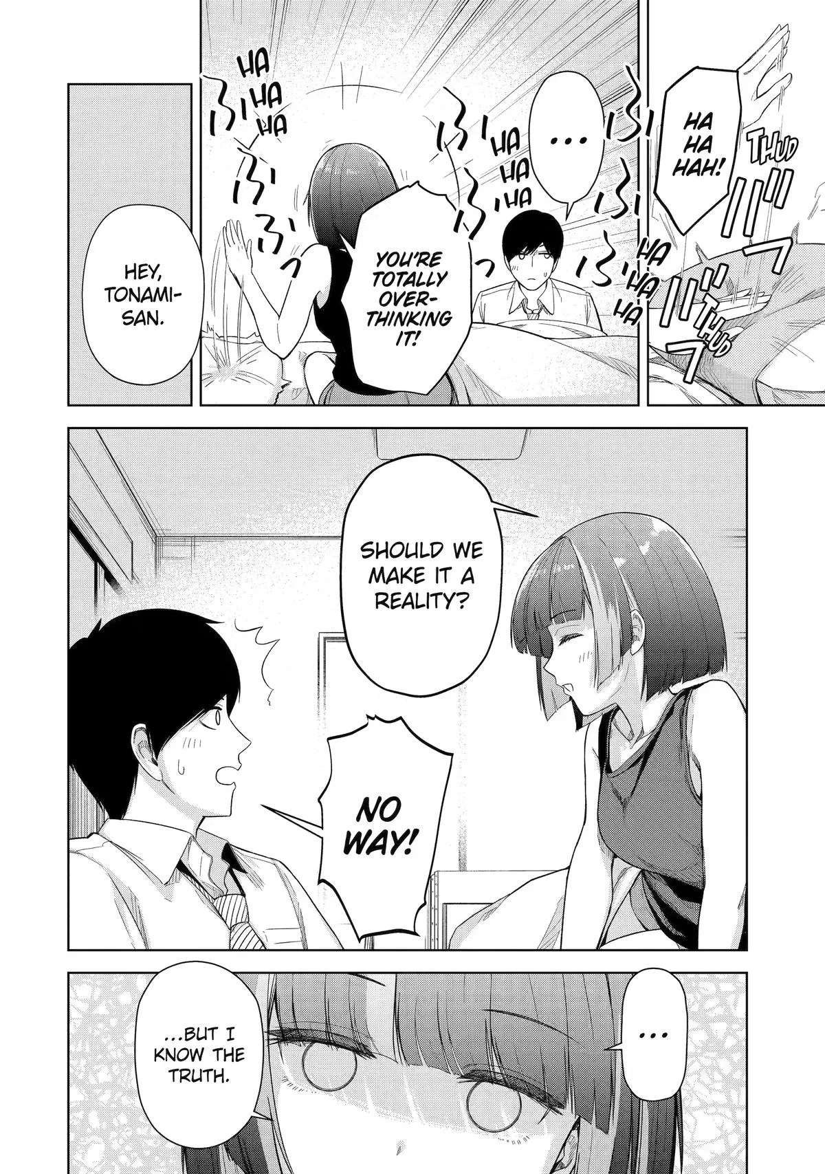 The Story of the Cool, Downer-type University Girl Beside Me at the Standing Bar - Chapter 11 - Page 18