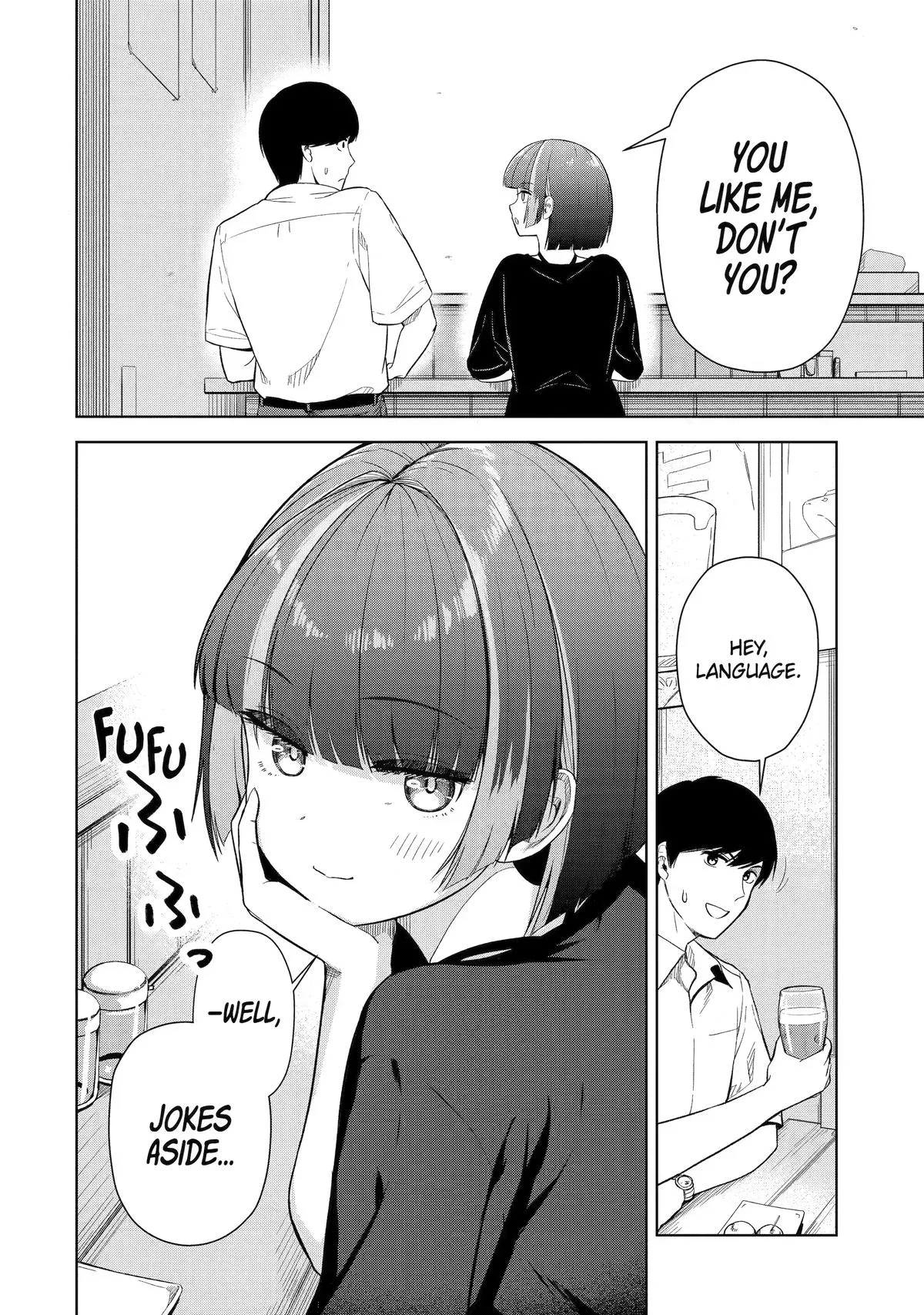 The Story of the Cool, Downer-type University Girl Beside Me at the Standing Bar - Chapter 12 - Page 8