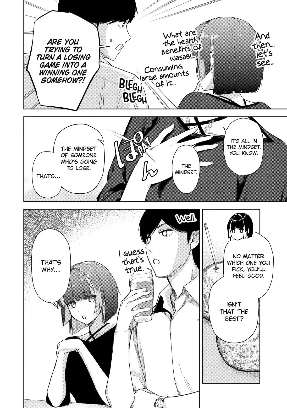 The Story of the Cool, Downer-type University Girl Beside Me at the Standing Bar - Chapter 12 - Page 10