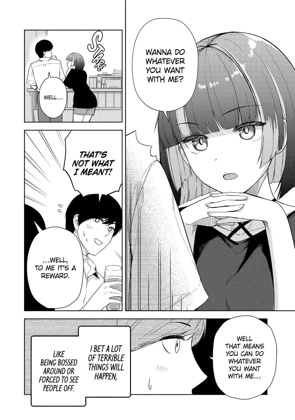 The Story of the Cool, Downer-type University Girl Beside Me at the Standing Bar - Chapter 12 - Page 12