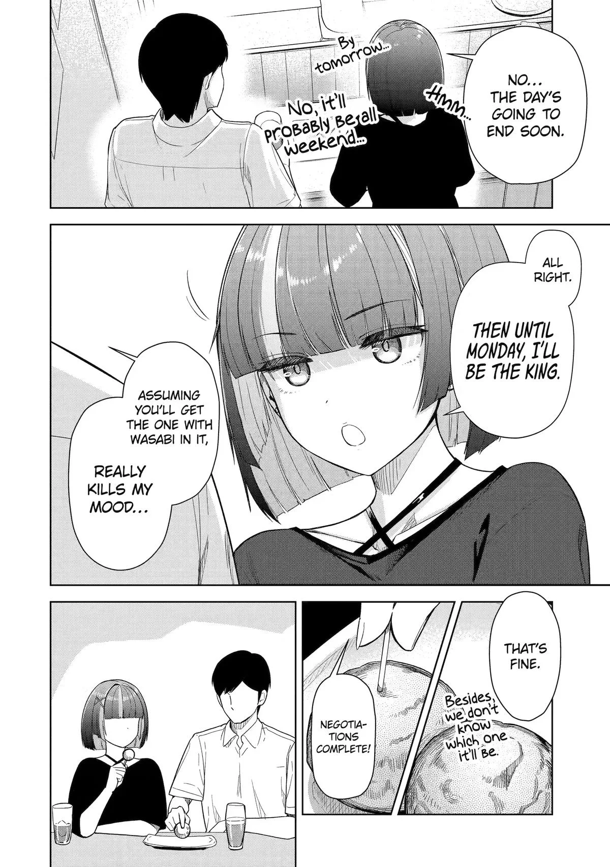 The Story of the Cool, Downer-type University Girl Beside Me at the Standing Bar - Chapter 12 - Page 14
