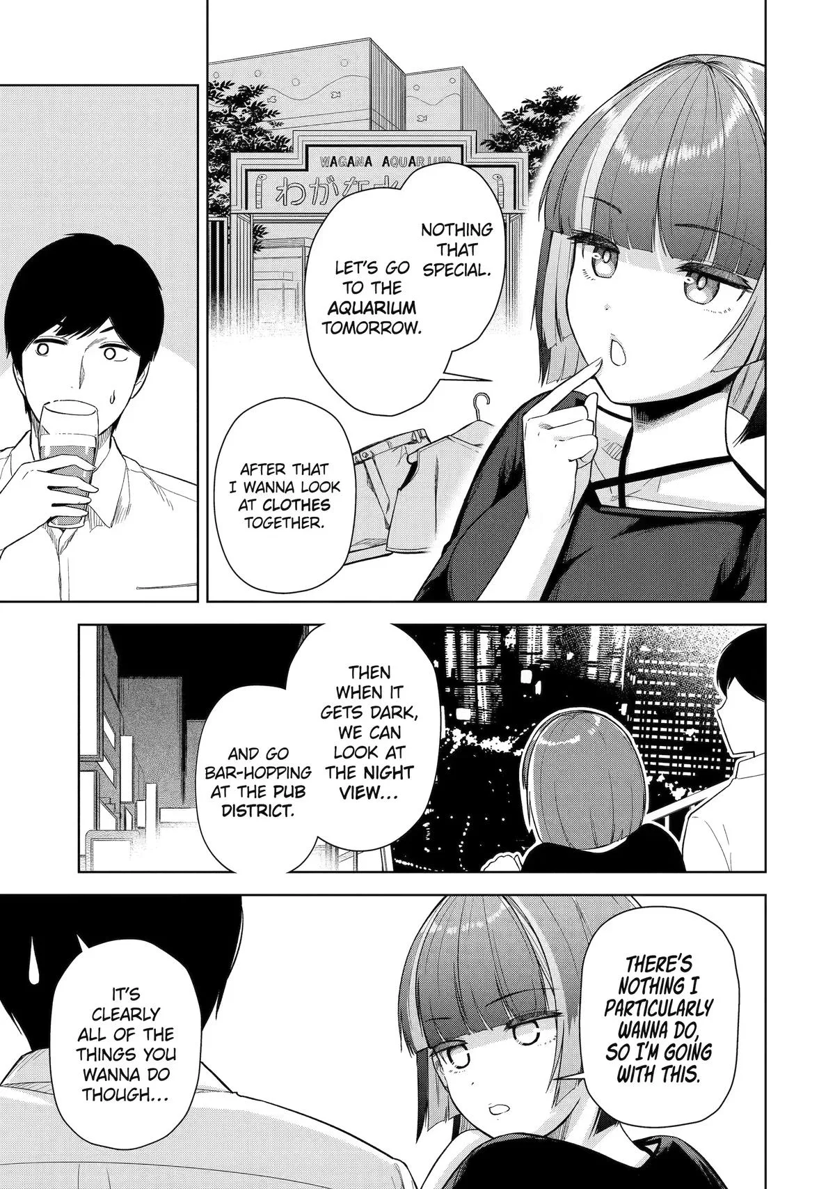The Story of the Cool, Downer-type University Girl Beside Me at the Standing Bar - Chapter 12 - Page 19