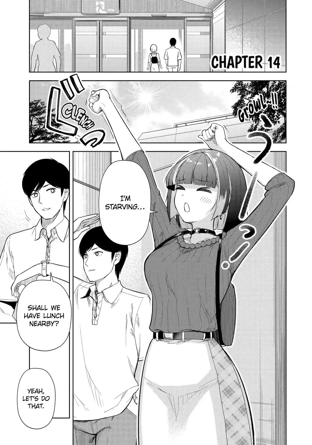 The Story of the Cool, Downer-type University Girl Beside Me at the Standing Bar - Chapter 14 - Page 1