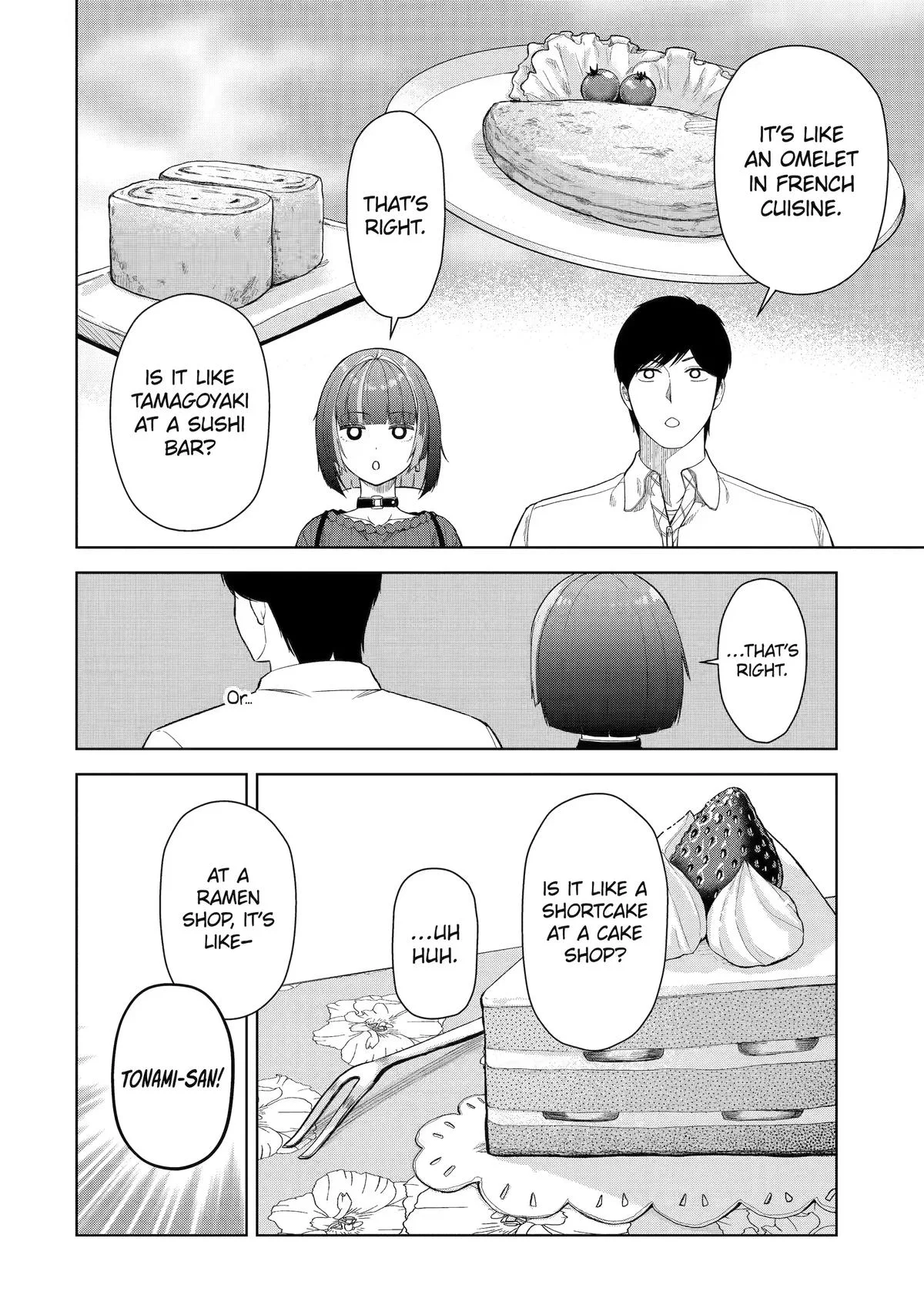 The Story of the Cool, Downer-type University Girl Beside Me at the Standing Bar - Chapter 14 - Page 6