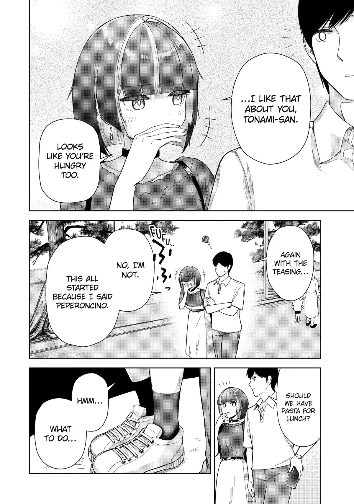 The Story of the Cool, Downer-type University Girl Beside Me at the Standing Bar - Chapter 14 - Page 8