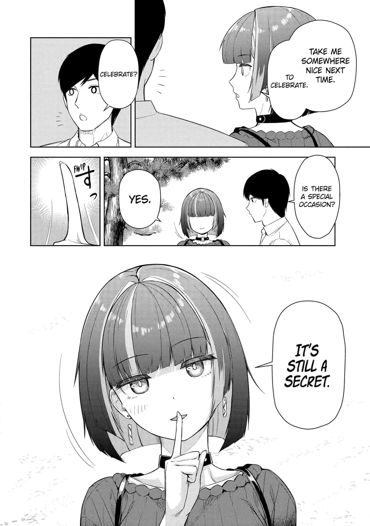 The Story of the Cool, Downer-type University Girl Beside Me at the Standing Bar - Chapter 14 - Page 10