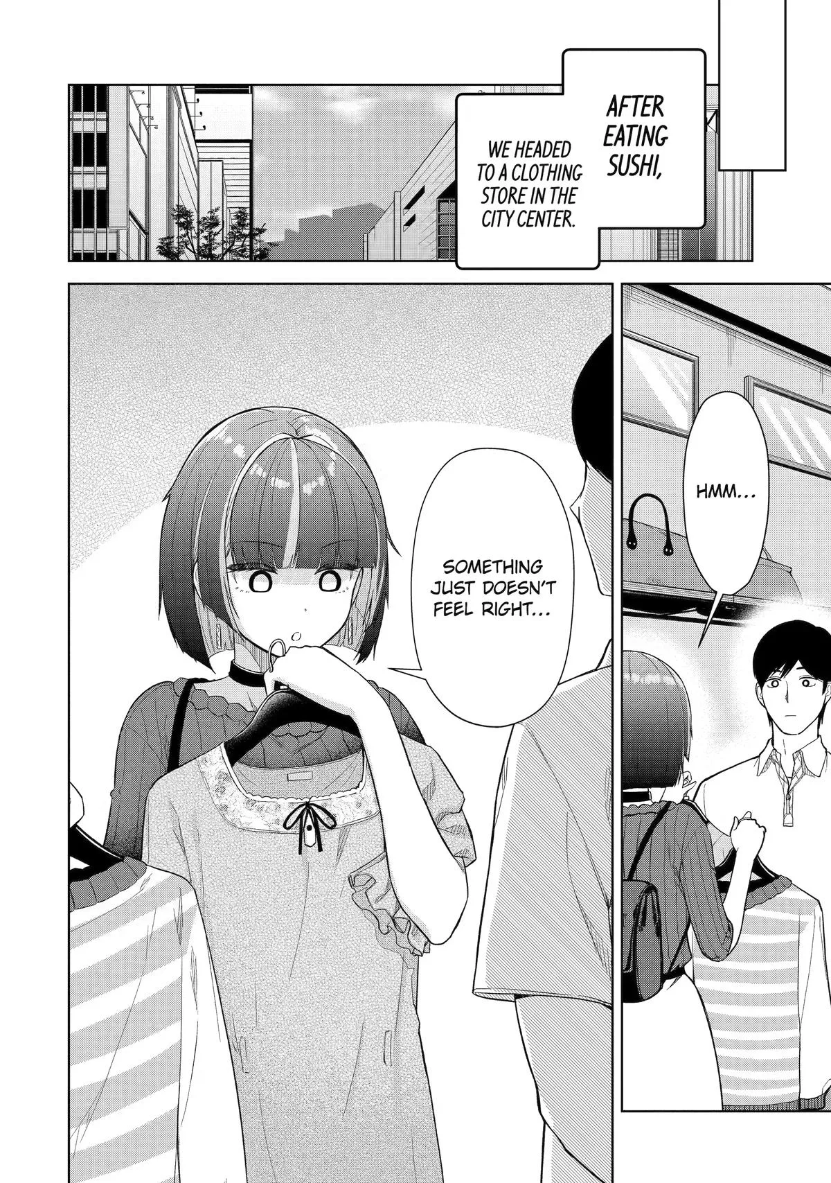 The Story of the Cool, Downer-type University Girl Beside Me at the Standing Bar - Chapter 14 - Page 12