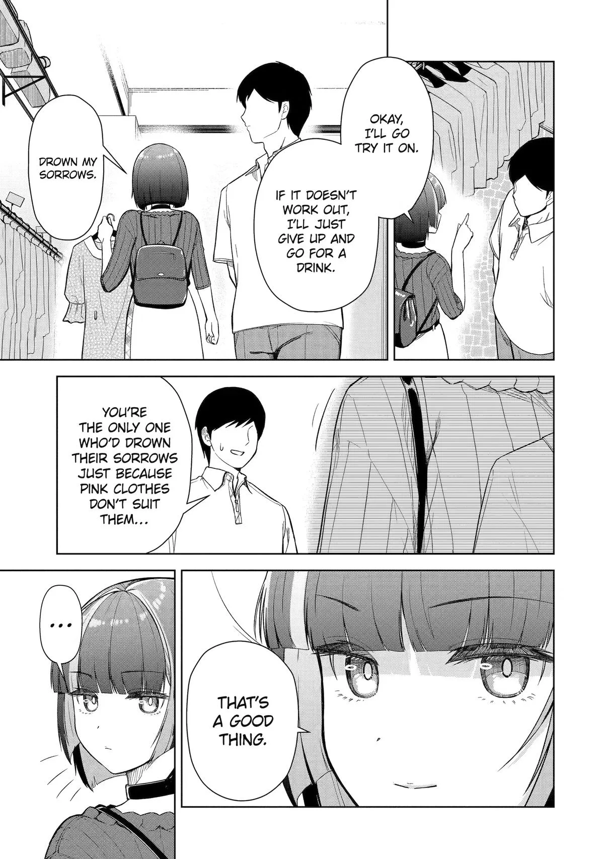 The Story of the Cool, Downer-type University Girl Beside Me at the Standing Bar - Chapter 14 - Page 17