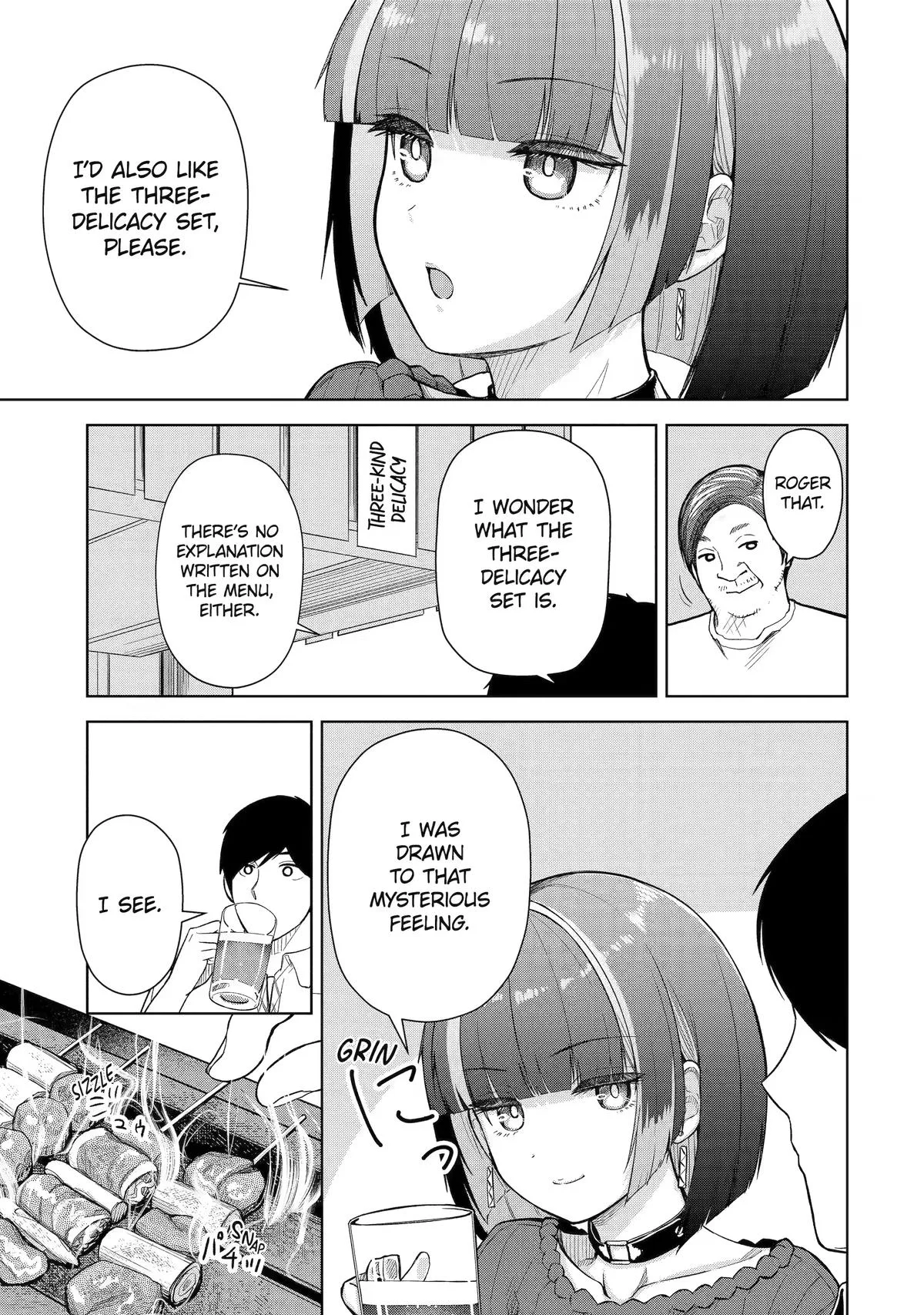 The Story of the Cool, Downer-type University Girl Beside Me at the Standing Bar - Chapter 15 - Page 5