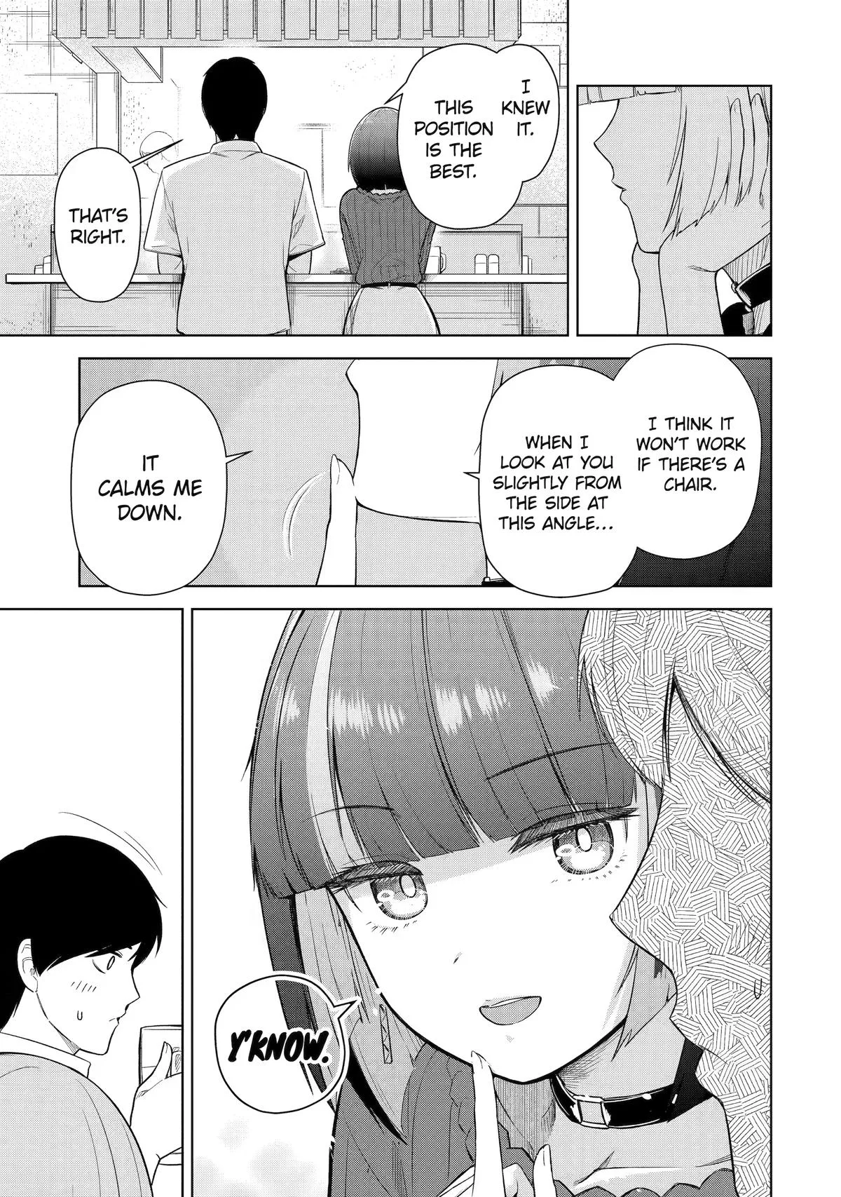 The Story of the Cool, Downer-type University Girl Beside Me at the Standing Bar - Chapter 15 - Page 11