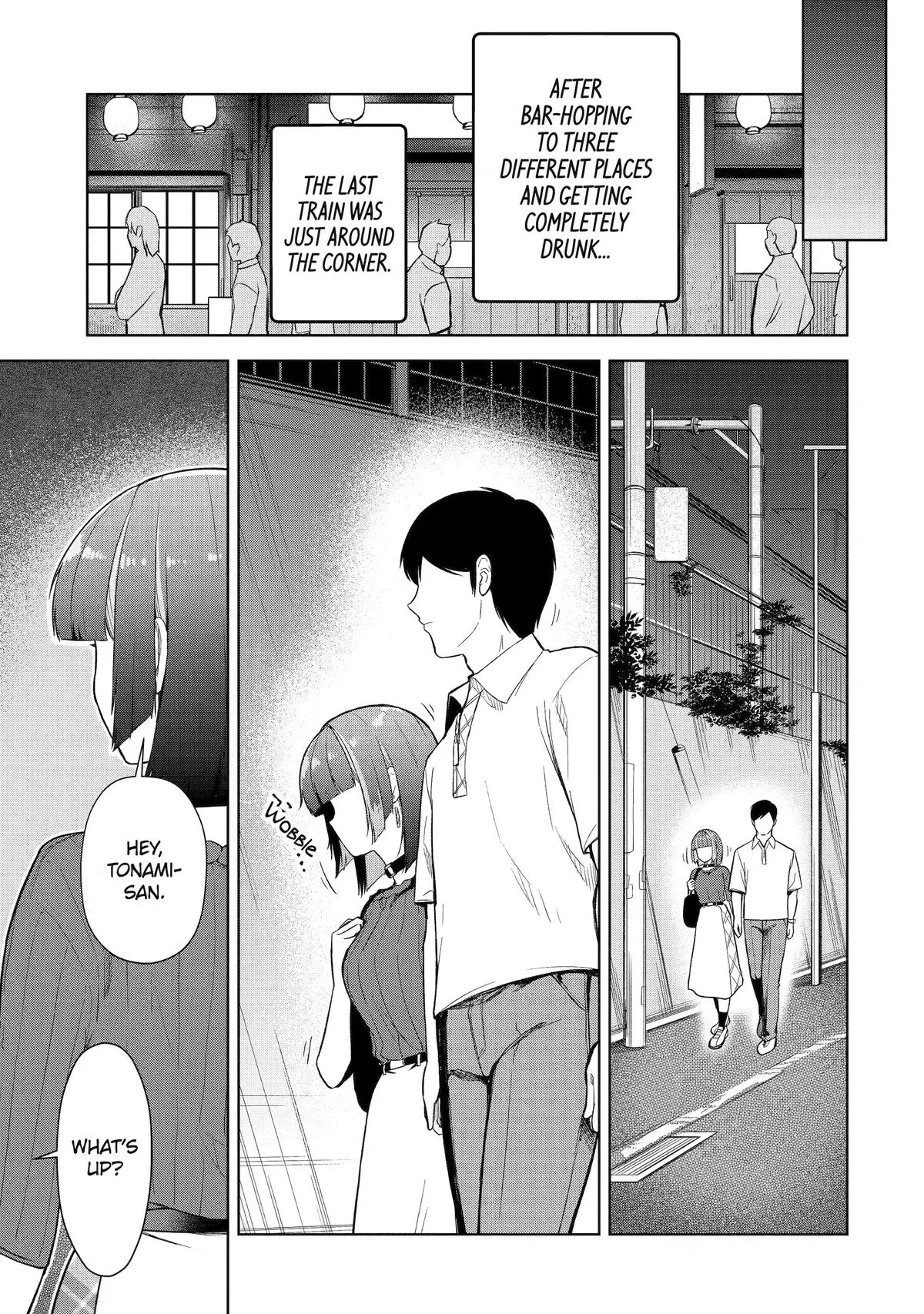 The Story of the Cool, Downer-type University Girl Beside Me at the Standing Bar - Chapter 15 - Page 23