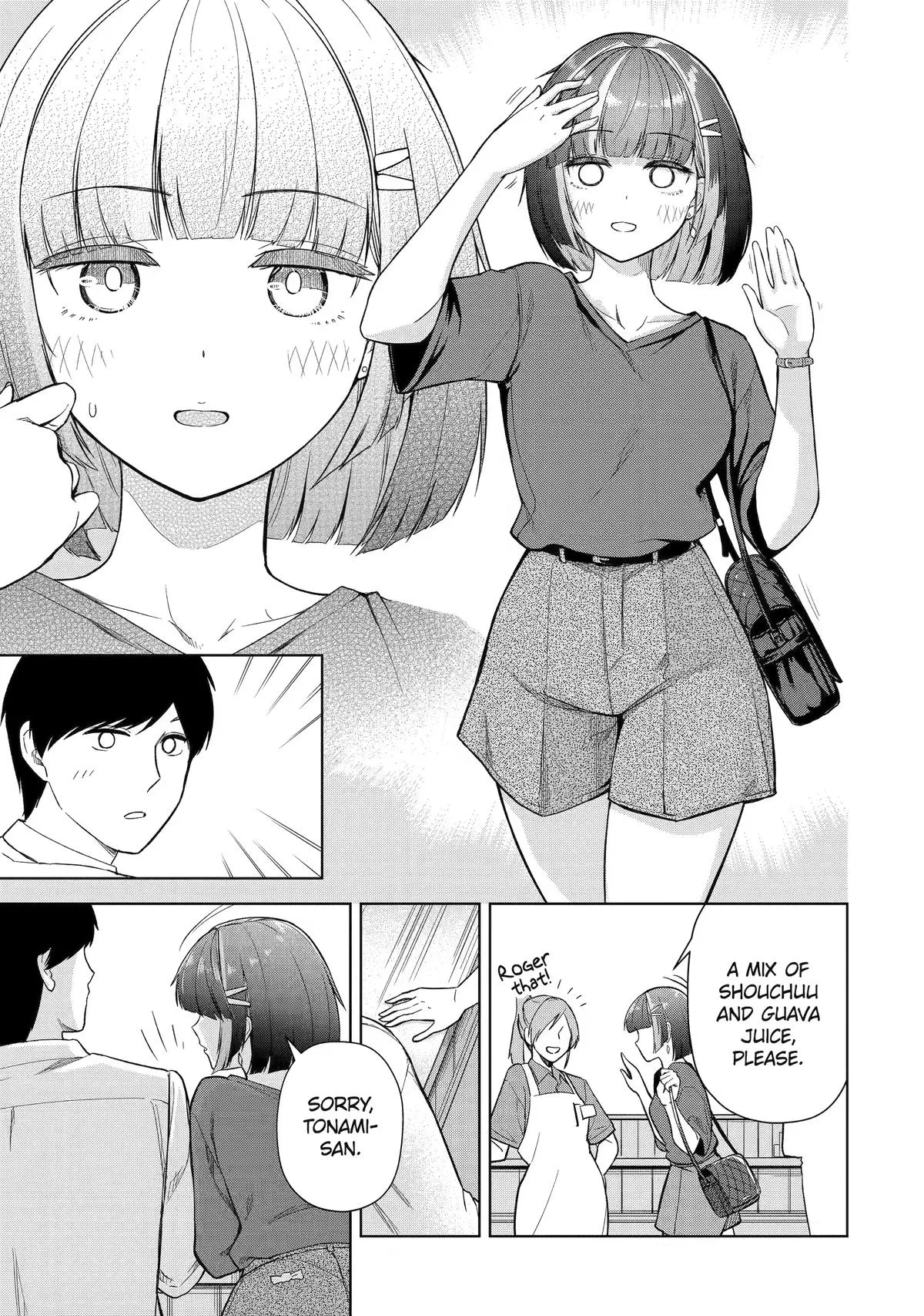 The Story of the Cool, Downer-type University Girl Beside Me at the Standing Bar - Chapter 16 - Page 3