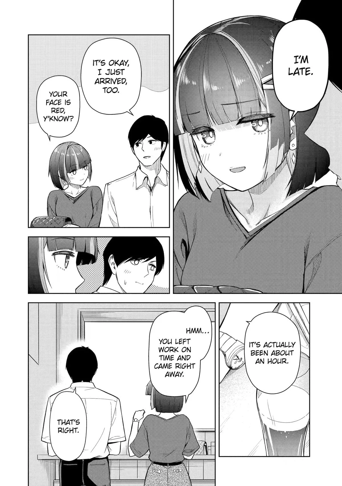 The Story of the Cool, Downer-type University Girl Beside Me at the Standing Bar - Chapter 16 - Page 4