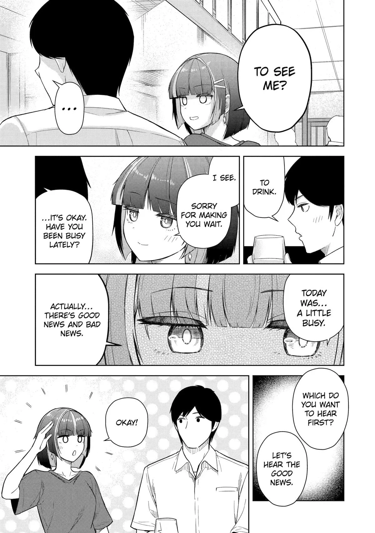 The Story of the Cool, Downer-type University Girl Beside Me at the Standing Bar - Chapter 16 - Page 5