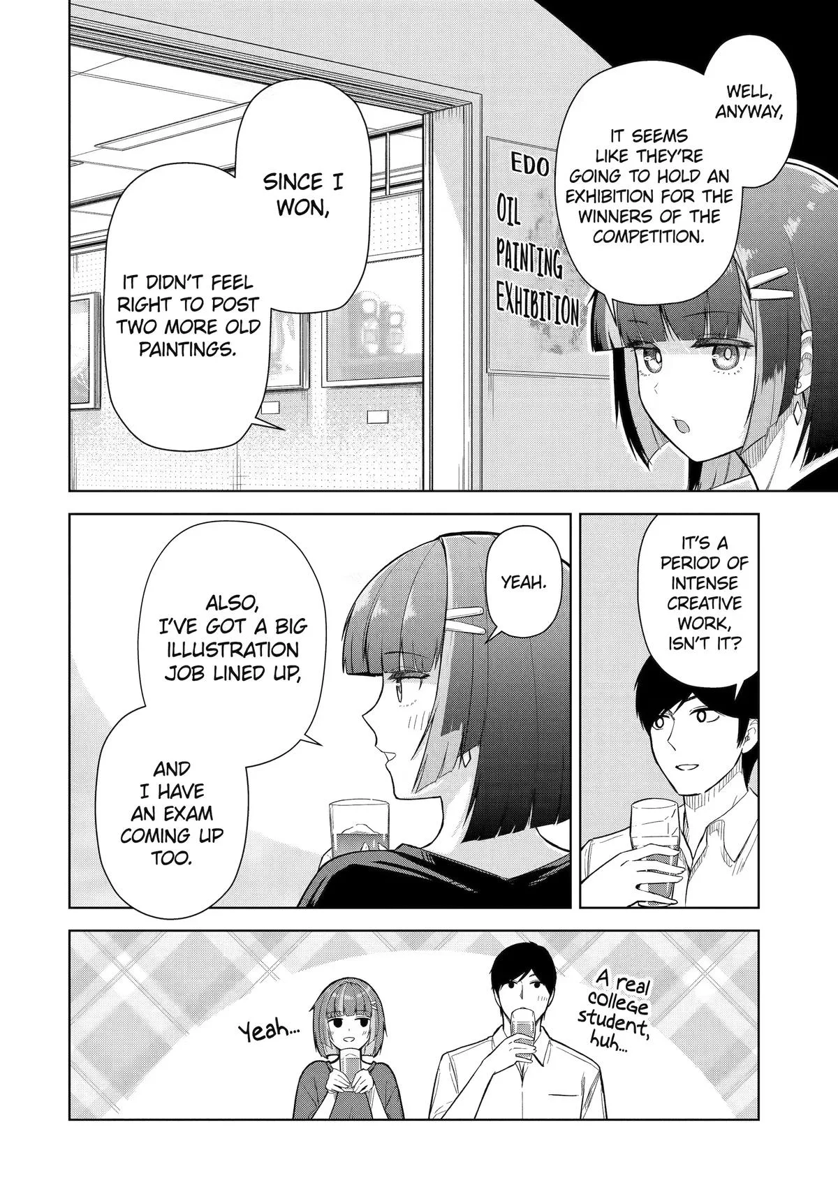 The Story of the Cool, Downer-type University Girl Beside Me at the Standing Bar - Chapter 16 - Page 10