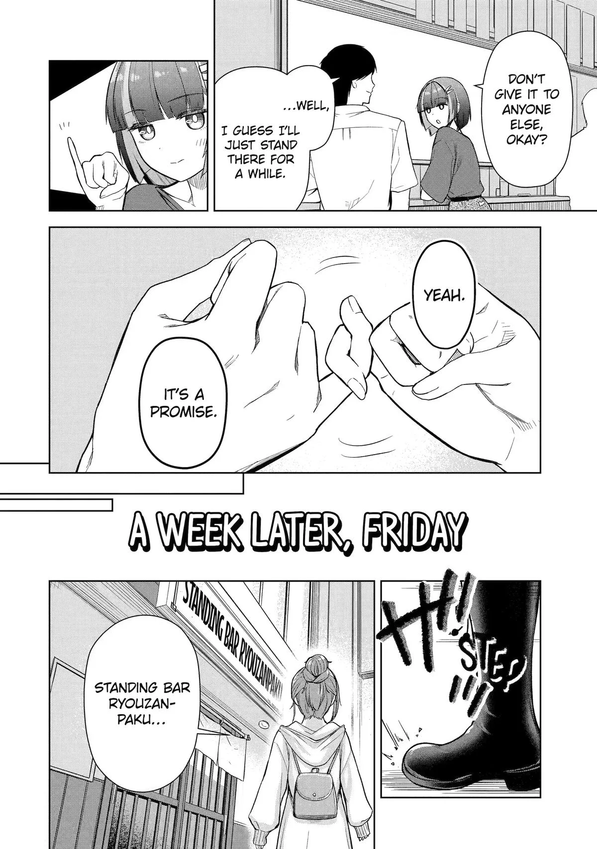The Story of the Cool, Downer-type University Girl Beside Me at the Standing Bar - Chapter 16 - Page 16