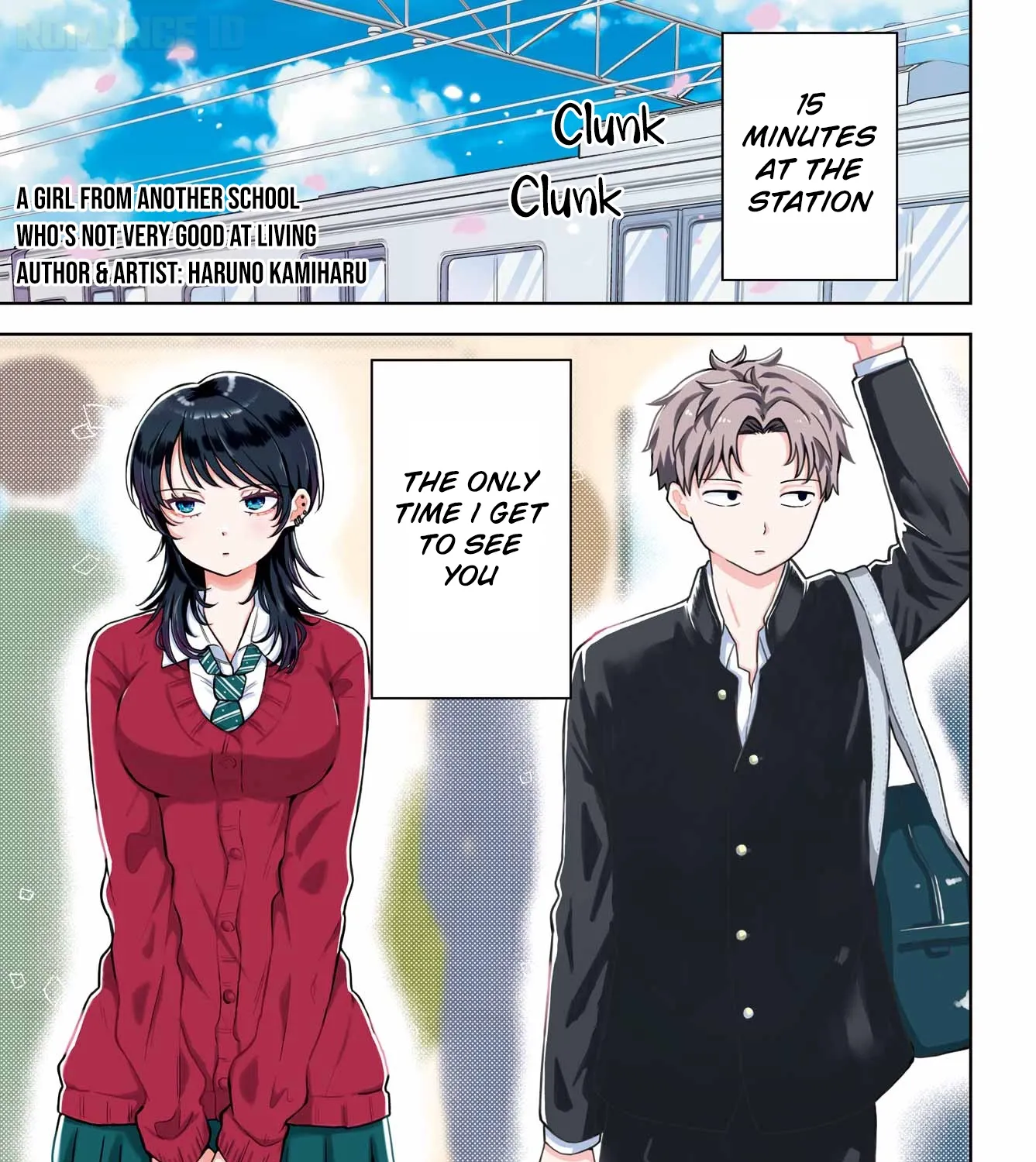 A Girl from Another School Who's Not Very Good at Living - Chapter 1 - Page 1