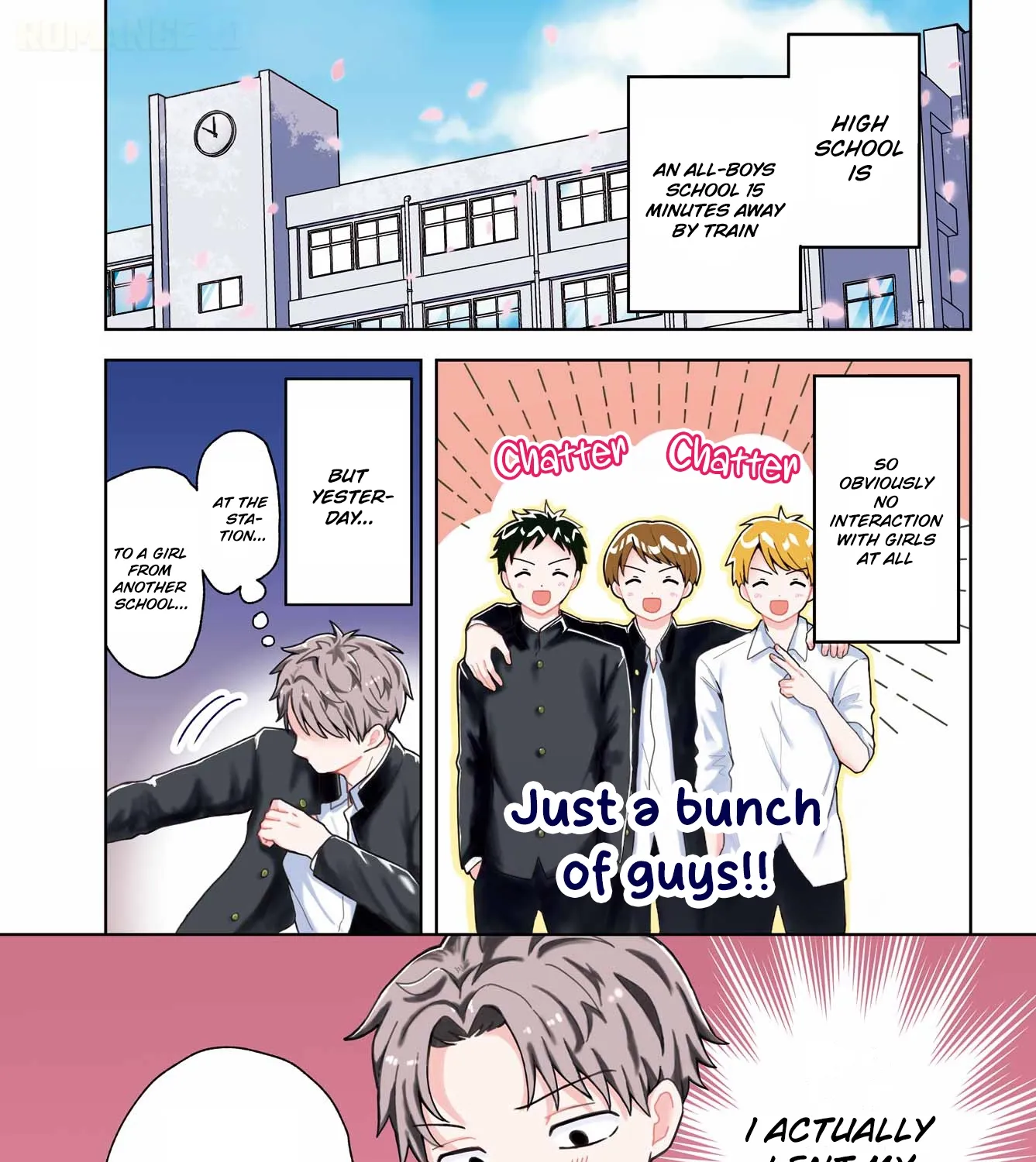 A Girl from Another School Who's Not Very Good at Living - Chapter 2 - Page 1