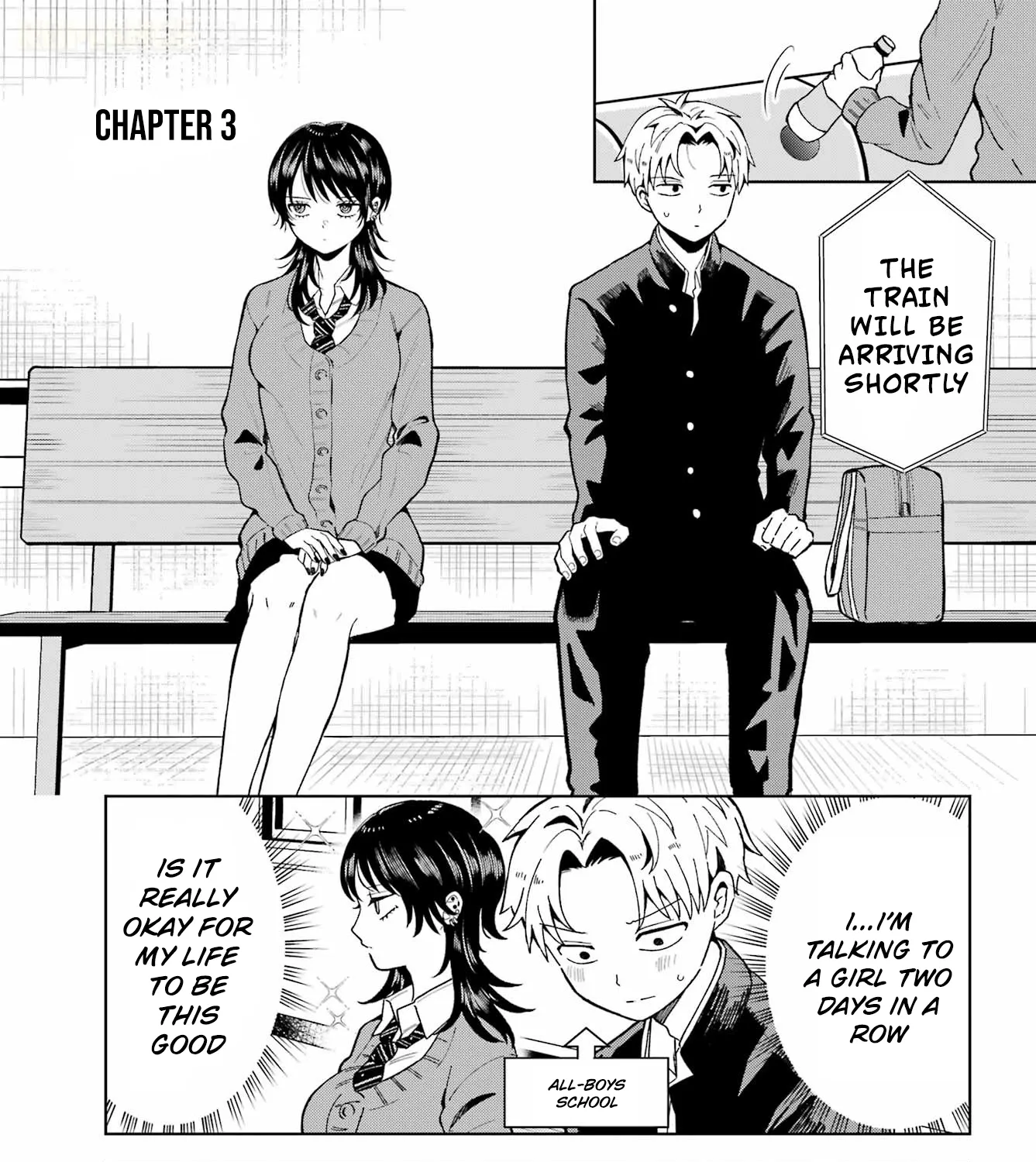 A Girl from Another School Who's Not Very Good at Living - Chapter 3 - Page 1