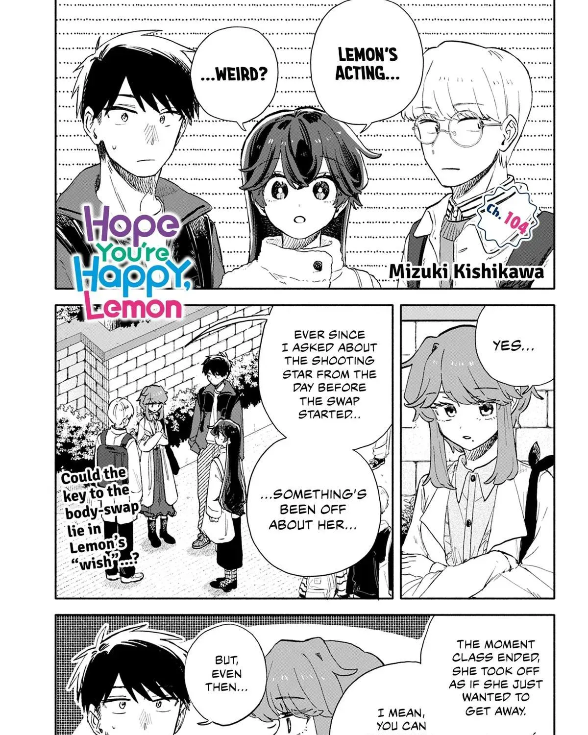 Hope You're Happy, Lemon - Chapter 104 - Page 1