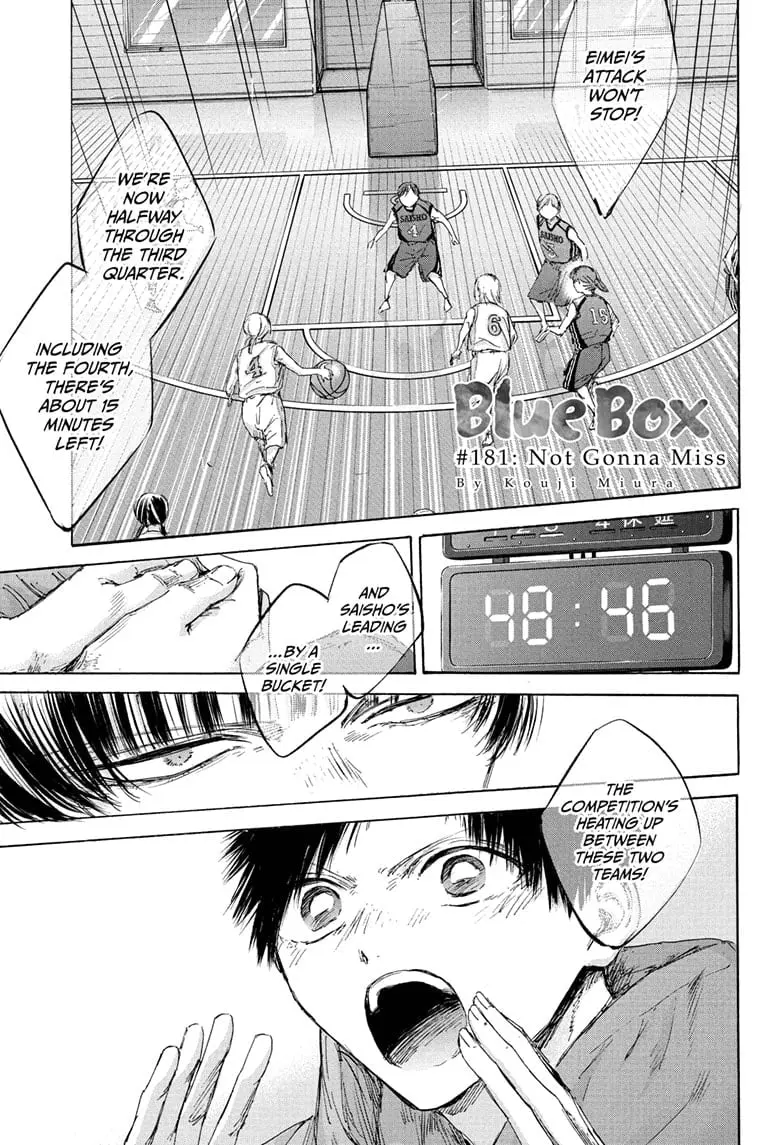 Blue Box - Chapter 181 - Page 1