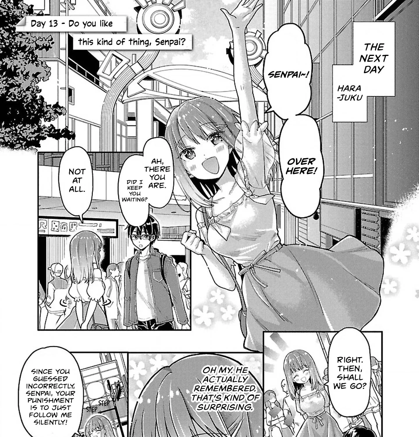 100 Things I Didn’t Know About My Senpai - Chapter 13 - Page 1
