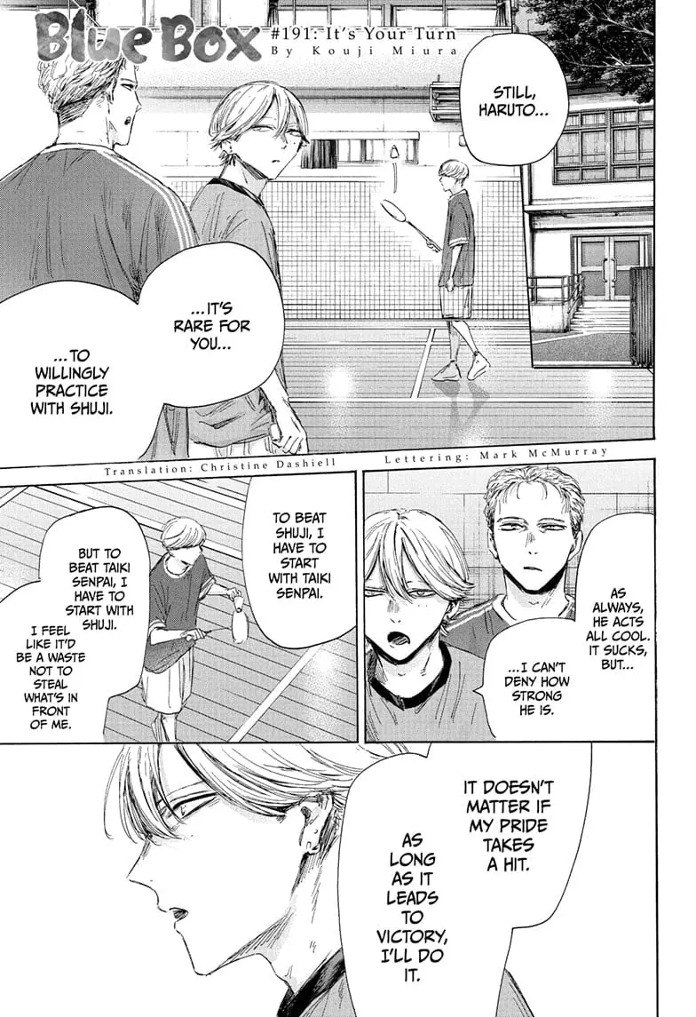 Blue Box - Chapter 191 - Page 1