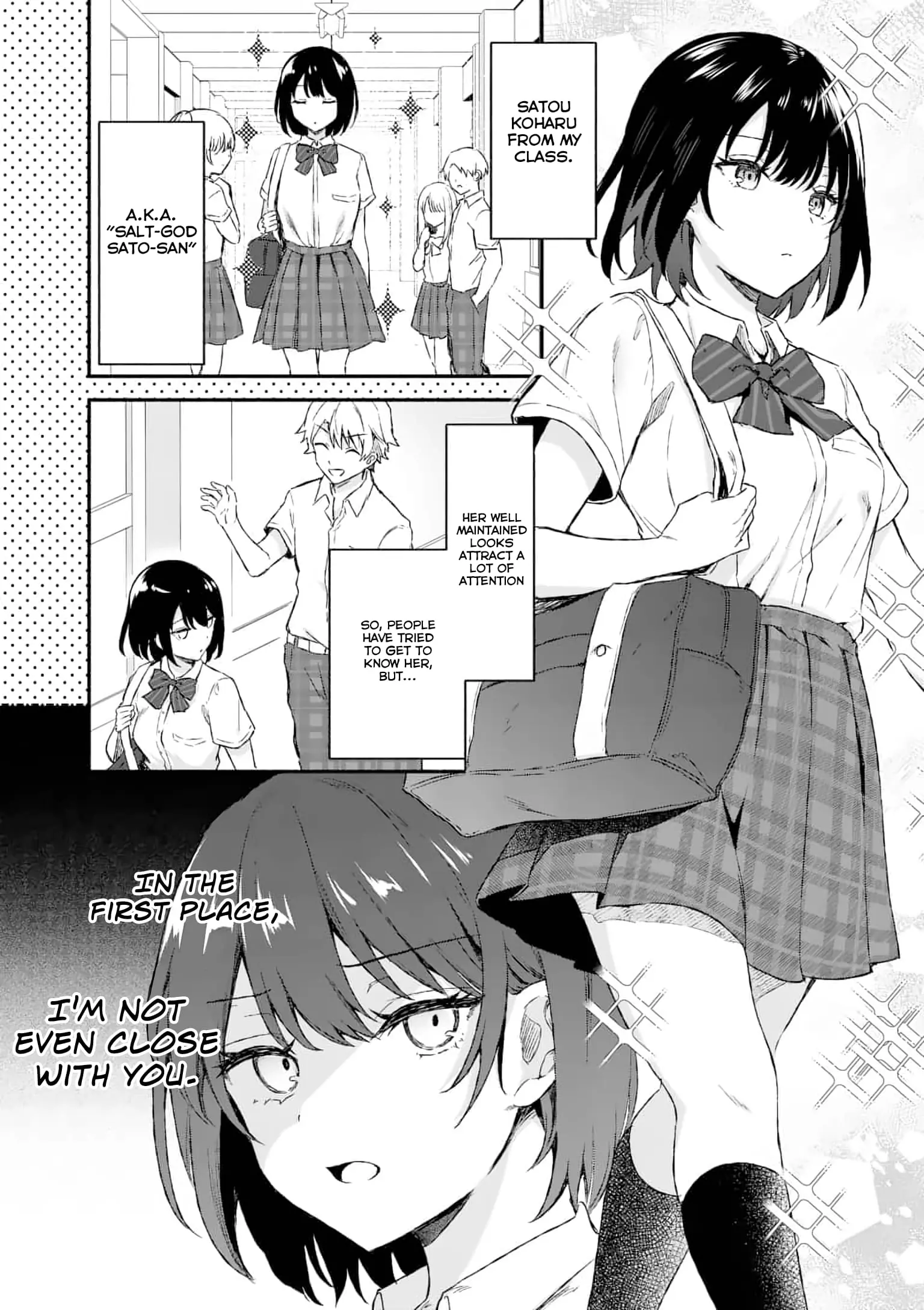 Shiotaiou no Sato-san ga Ore ni dake Amai - Chapter 1 - Page 3