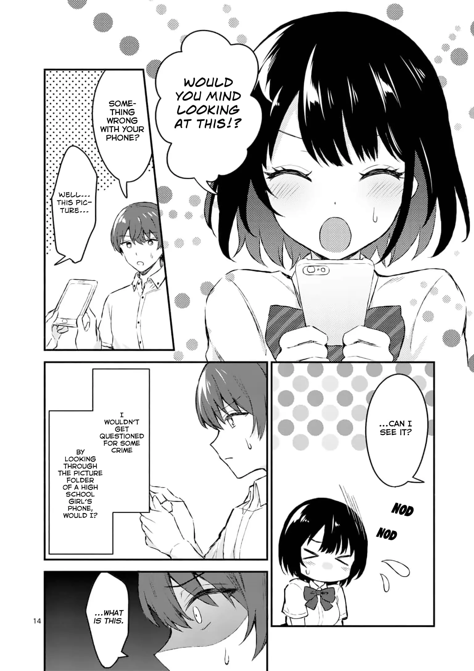 Shiotaiou no Sato-san ga Ore ni dake Amai - Chapter 1 - Page 13