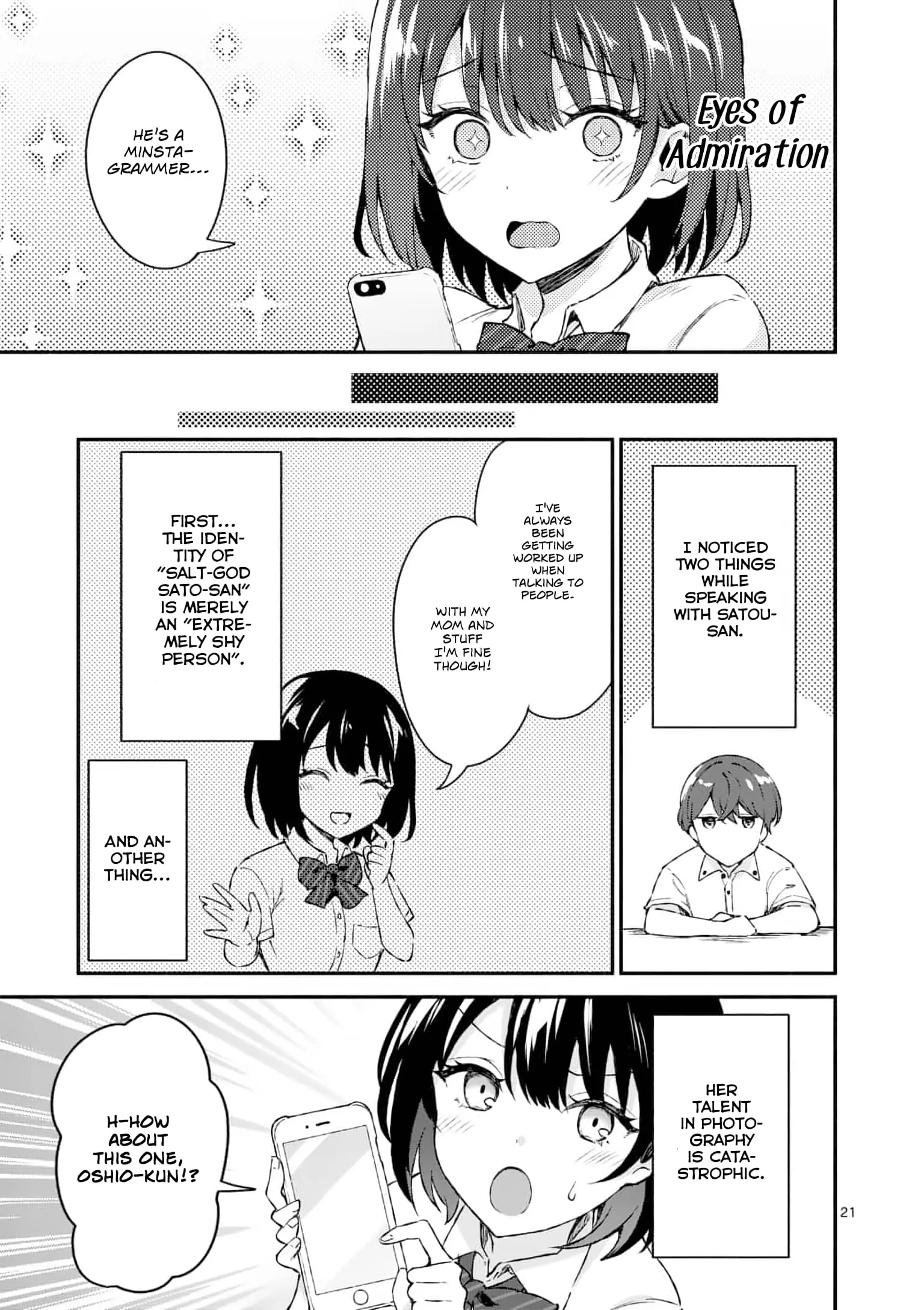 Shiotaiou no Sato-san ga Ore ni dake Amai - Chapter 1 - Page 20