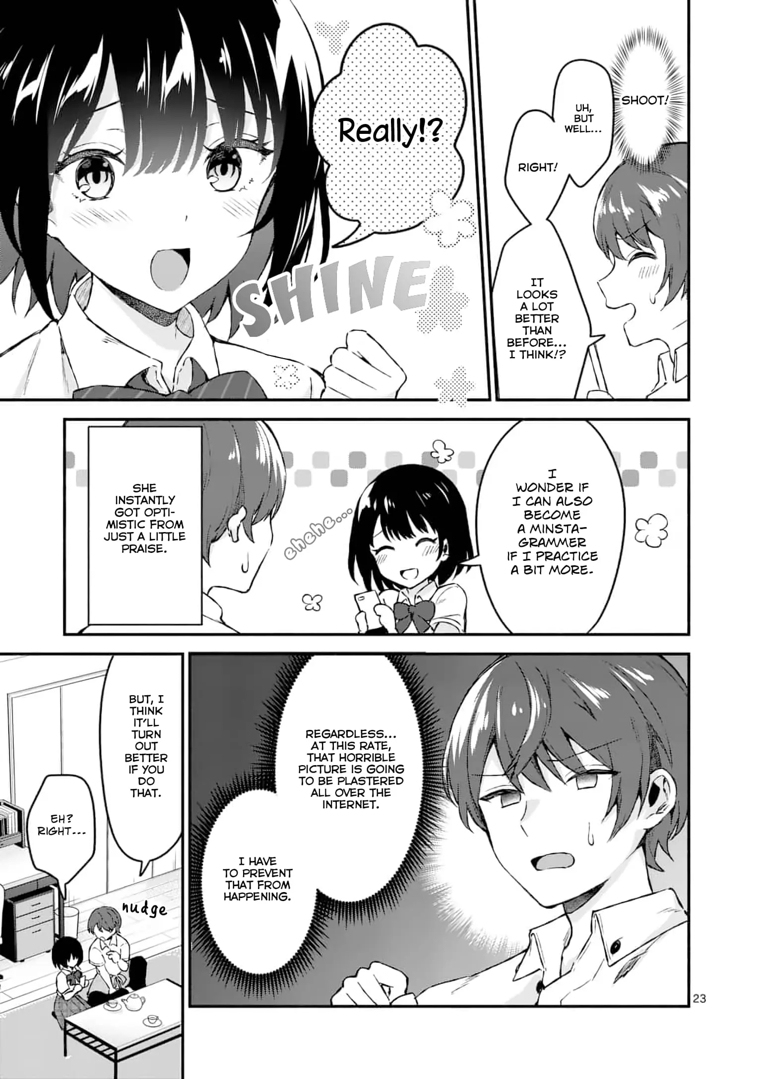 Shiotaiou no Sato-san ga Ore ni dake Amai - Chapter 1 - Page 22