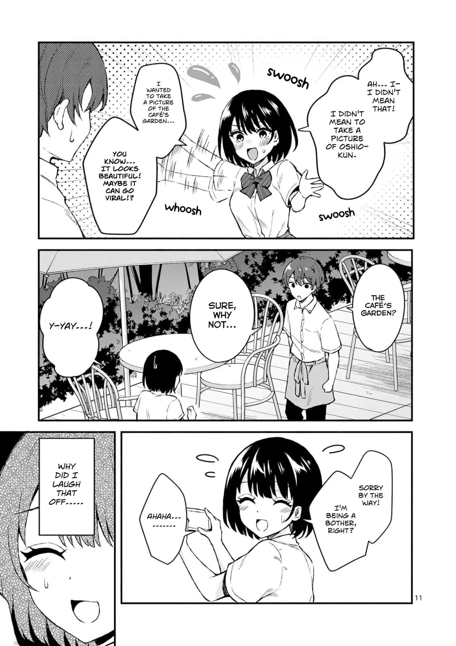 Shiotaiou no Sato-san ga Ore ni dake Amai - Chapter 2 - Page 11
