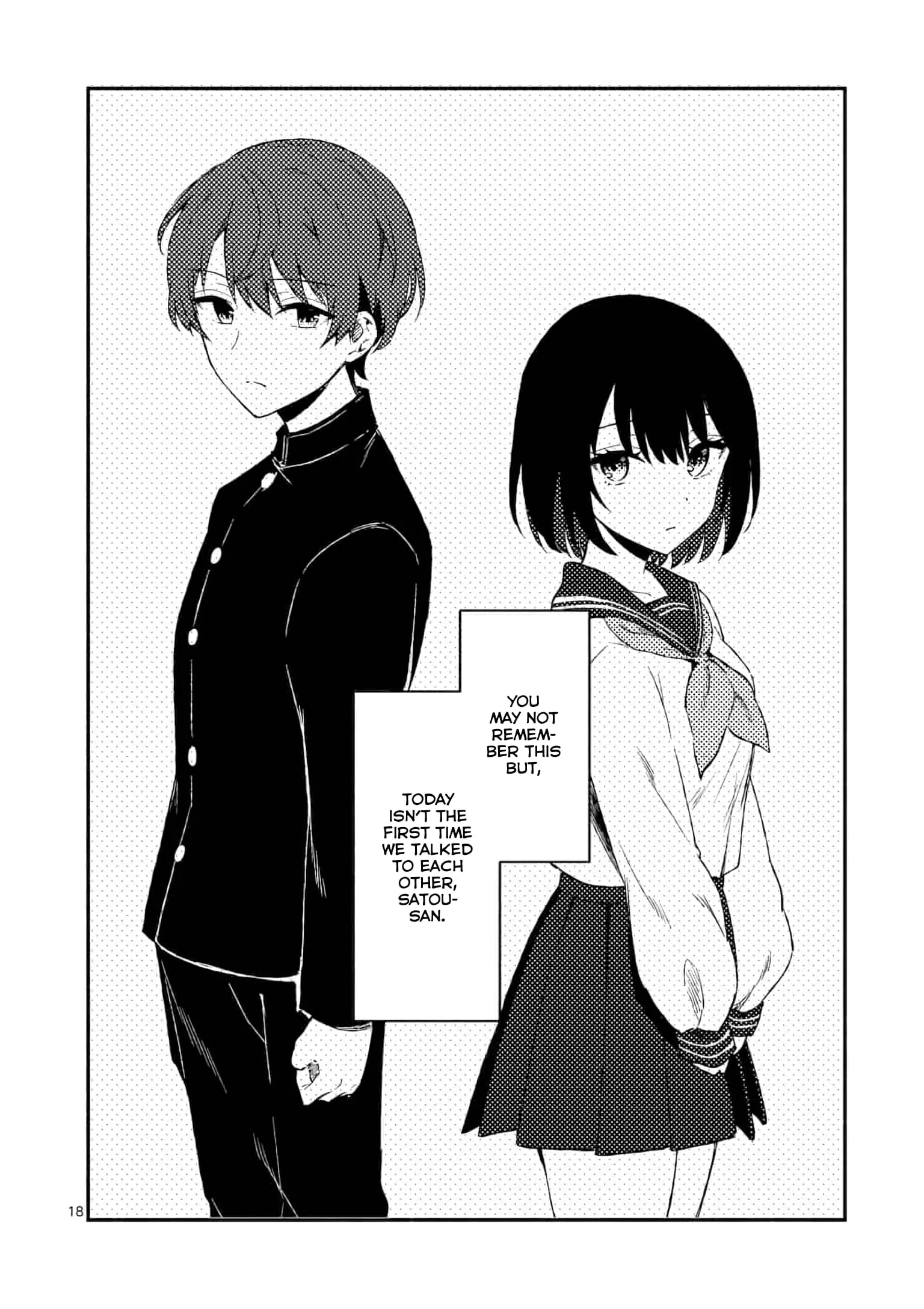 Shiotaiou no Sato-san ga Ore ni dake Amai - Chapter 2 - Page 18