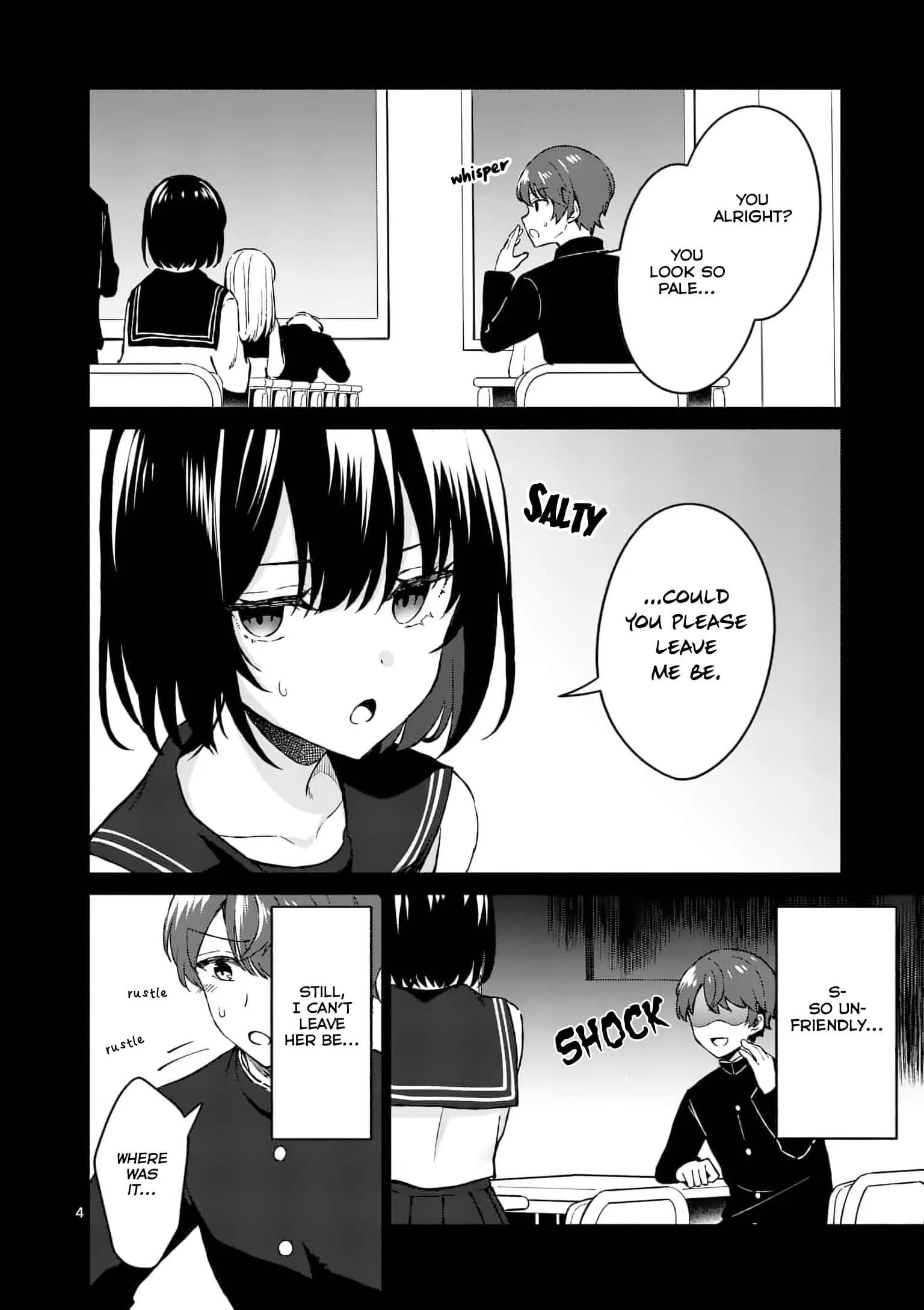 Shiotaiou no Sato-san ga Ore ni dake Amai - Chapter 3 - Page 4